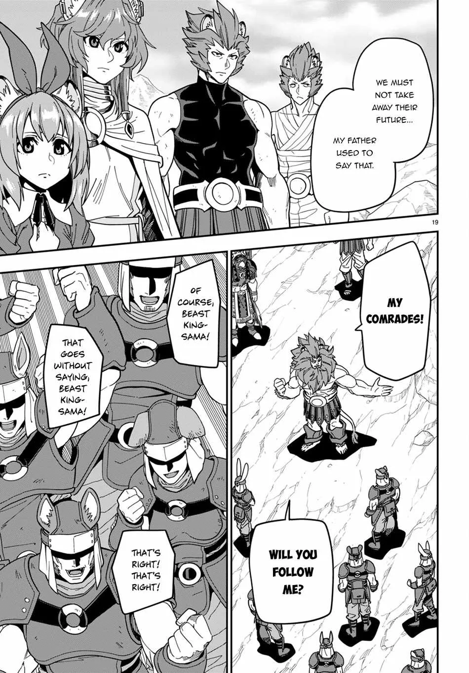 Konjiki No Moji Tsukai - Yuusha Yonin Ni Makikomareta Unique Cheat Chapter 95 page 19 - 