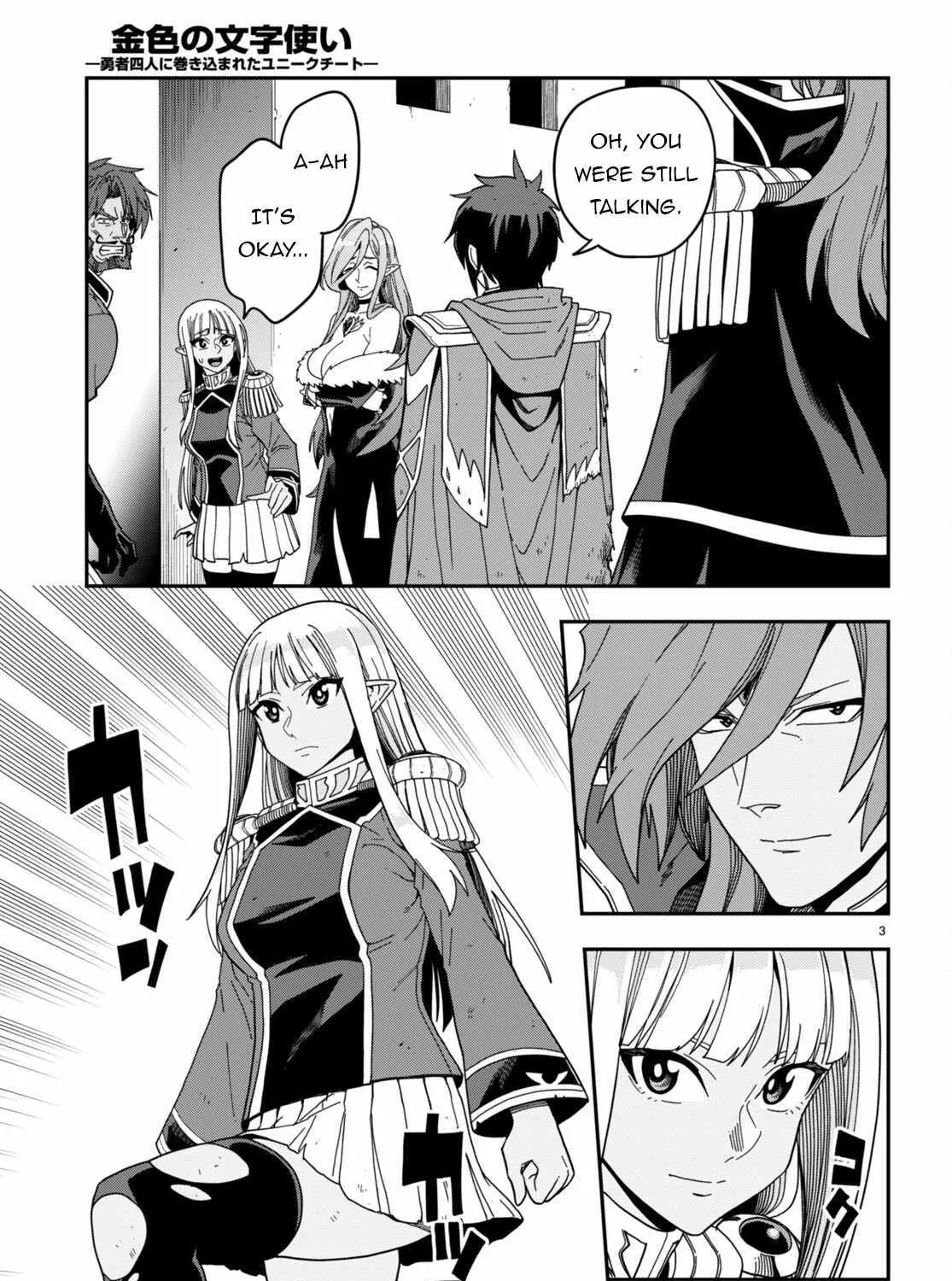 Konjiki No Moji Tsukai - Yuusha Yonin Ni Makikomareta Unique Cheat Chapter 98 page 6 - 