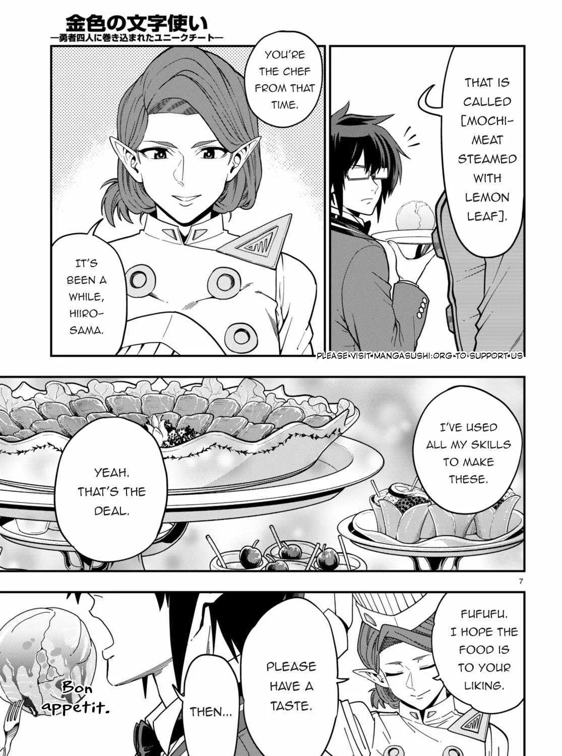 Konjiki No Moji Tsukai - Yuusha Yonin Ni Makikomareta Unique Cheat Chapter 99 page 16 - 