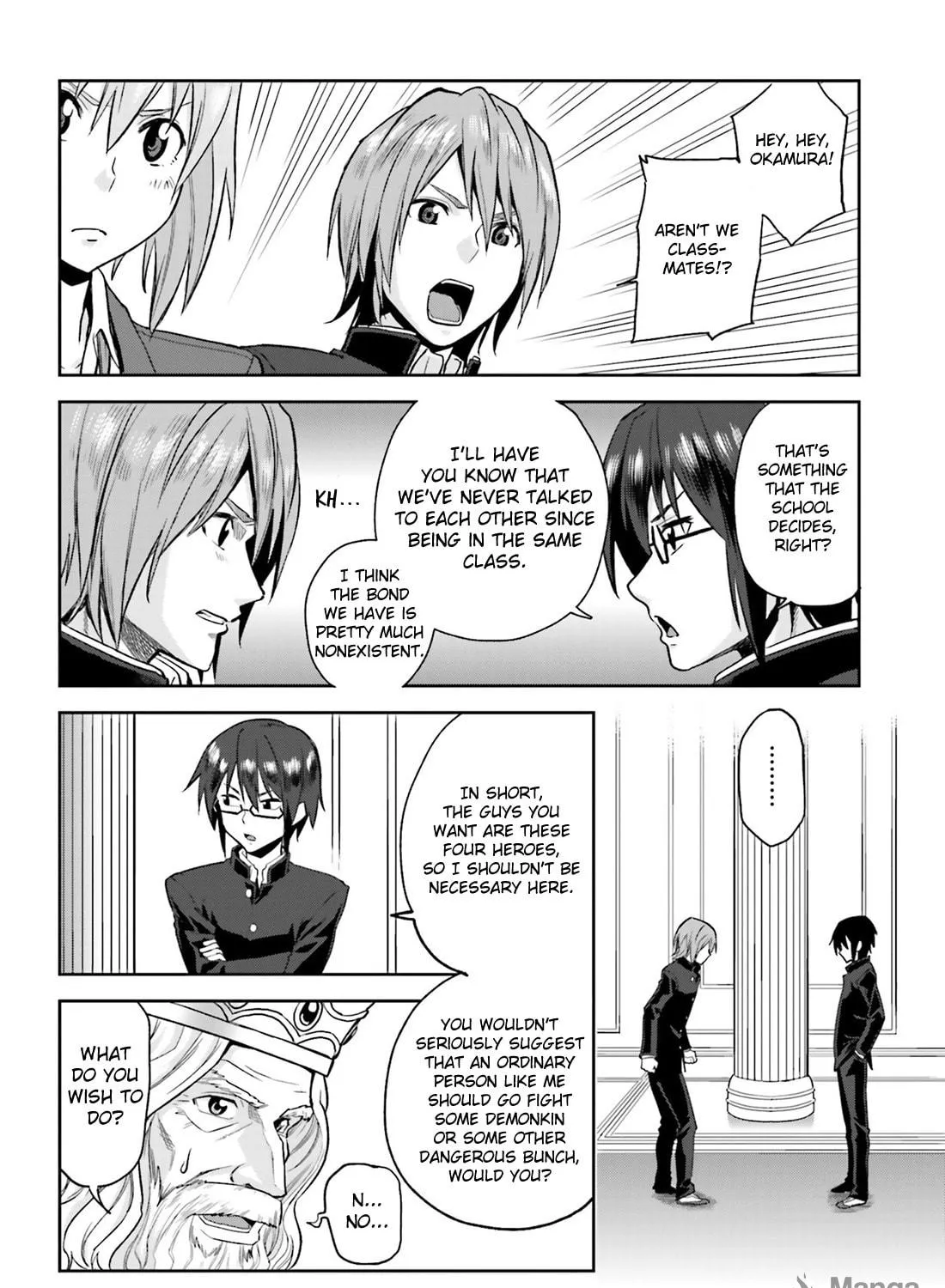 Konjiki no Word Master - Yuusha Yonin ni Makikomareta Unique Cheat Chapter 1 page 40 - 