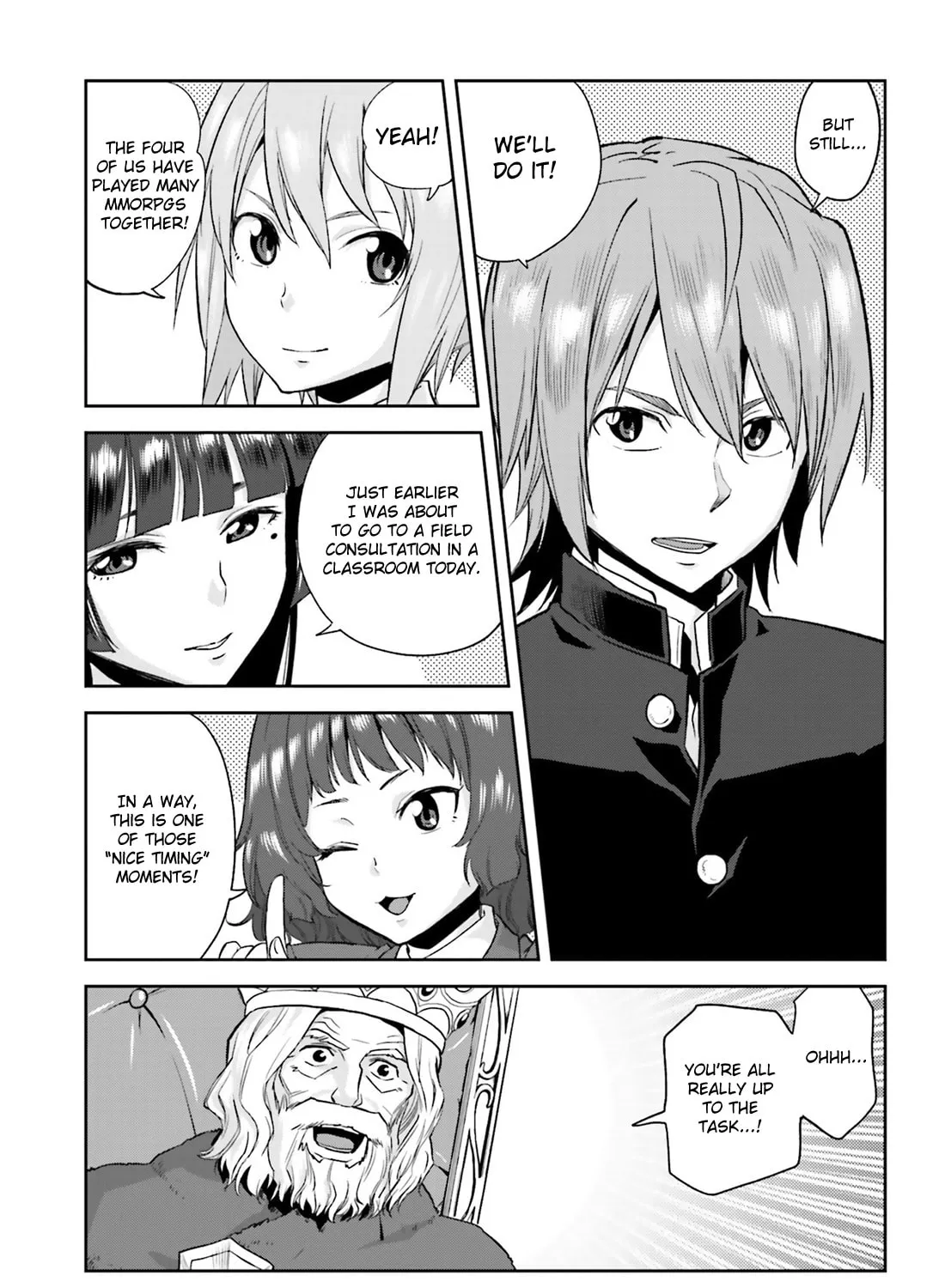 Konjiki no Word Master - Yuusha Yonin ni Makikomareta Unique Cheat Chapter 1 page 50 - 