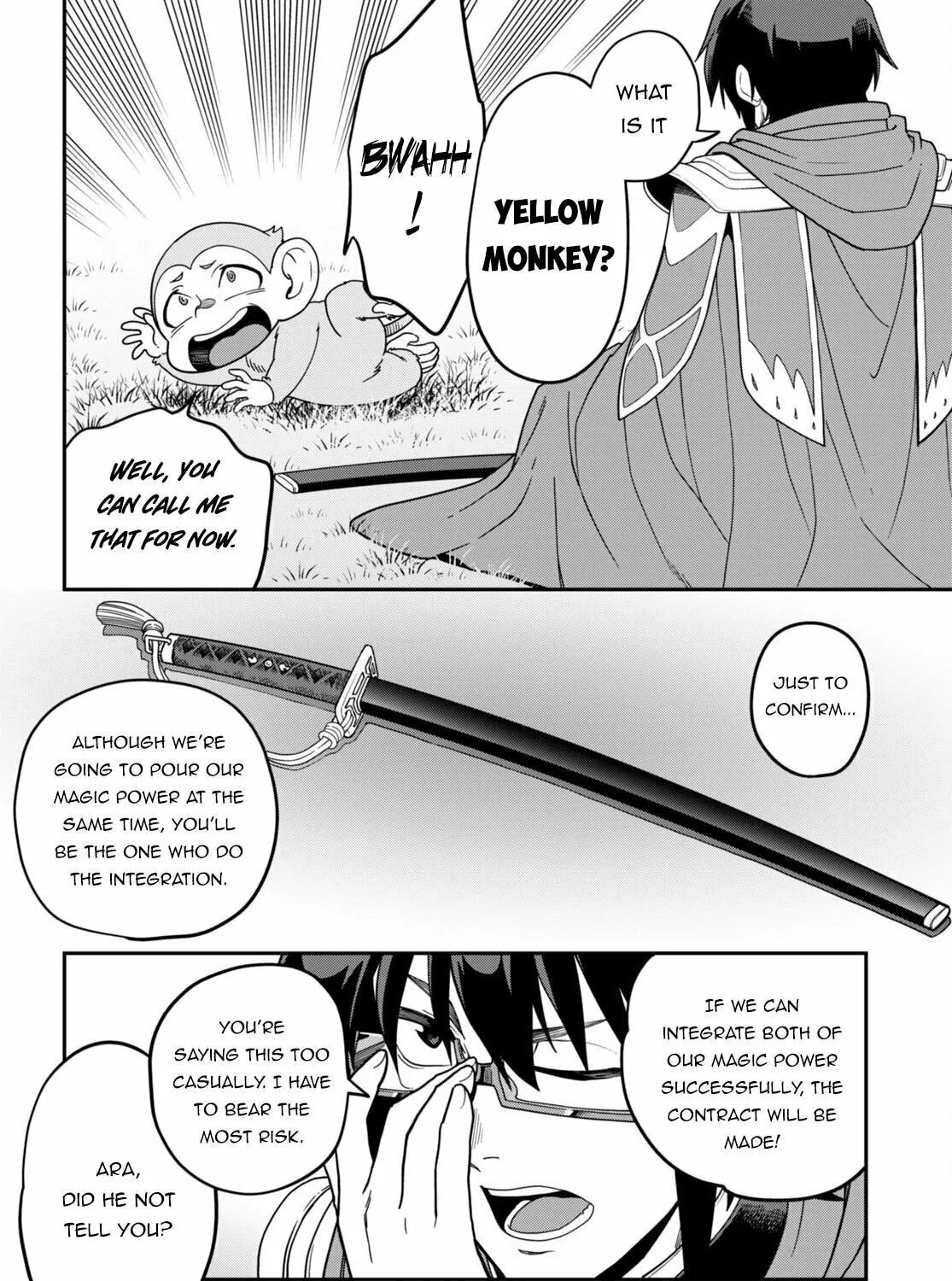 Konjiki no Word Master - Yuusha Yonin ni Makikomareta Unique Cheat Chapter 106 page 43 - 