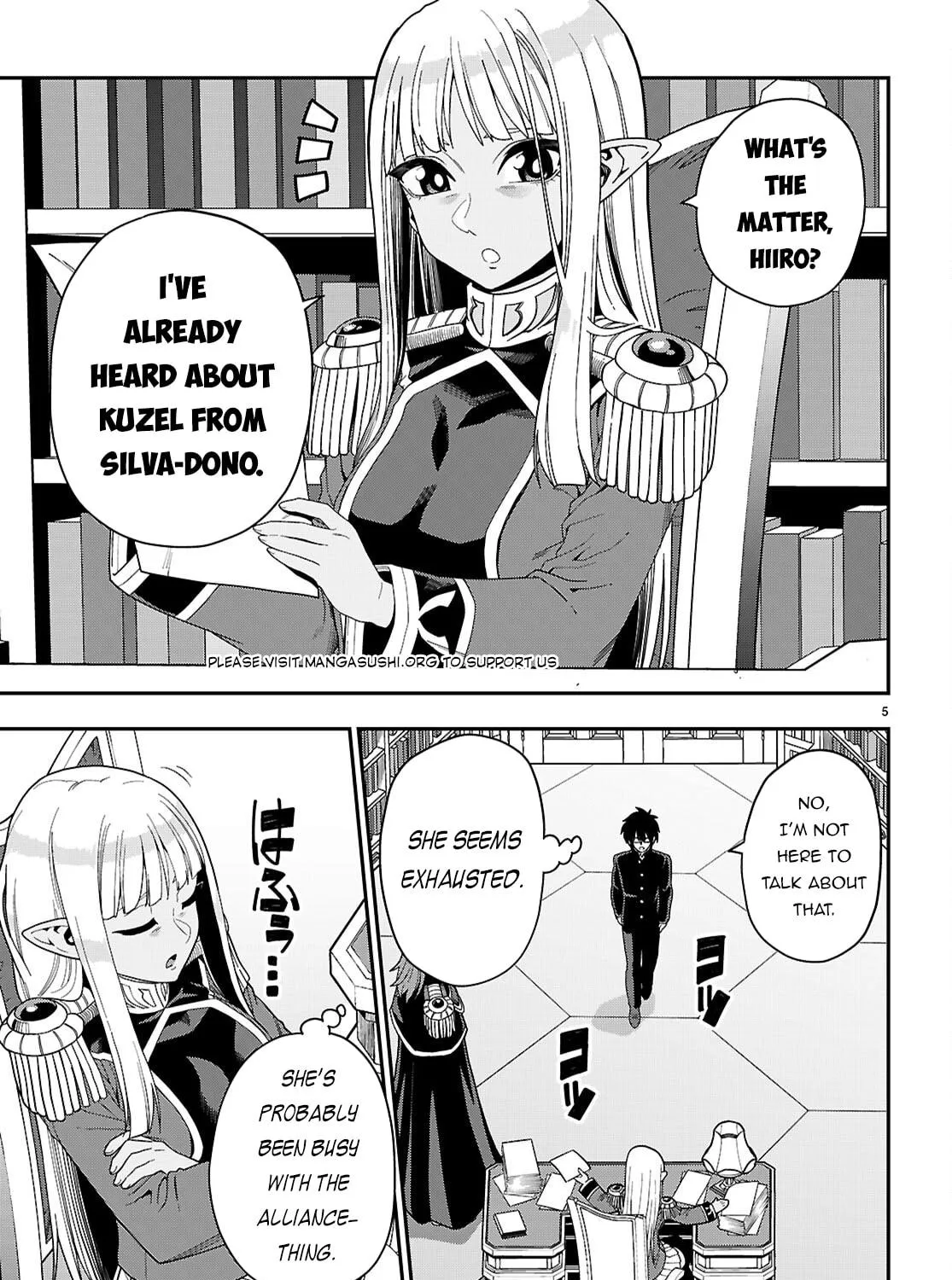 Konjiki no Word Master - Yuusha Yonin ni Makikomareta Unique Cheat Chapter 109 page 11 - 