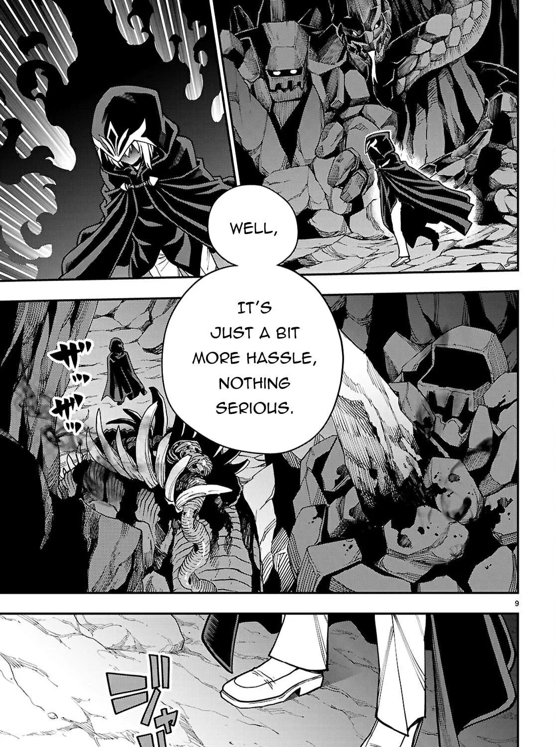 Konjiki no Word Master - Yuusha Yonin ni Makikomareta Unique Cheat Chapter 117 page 17 - 