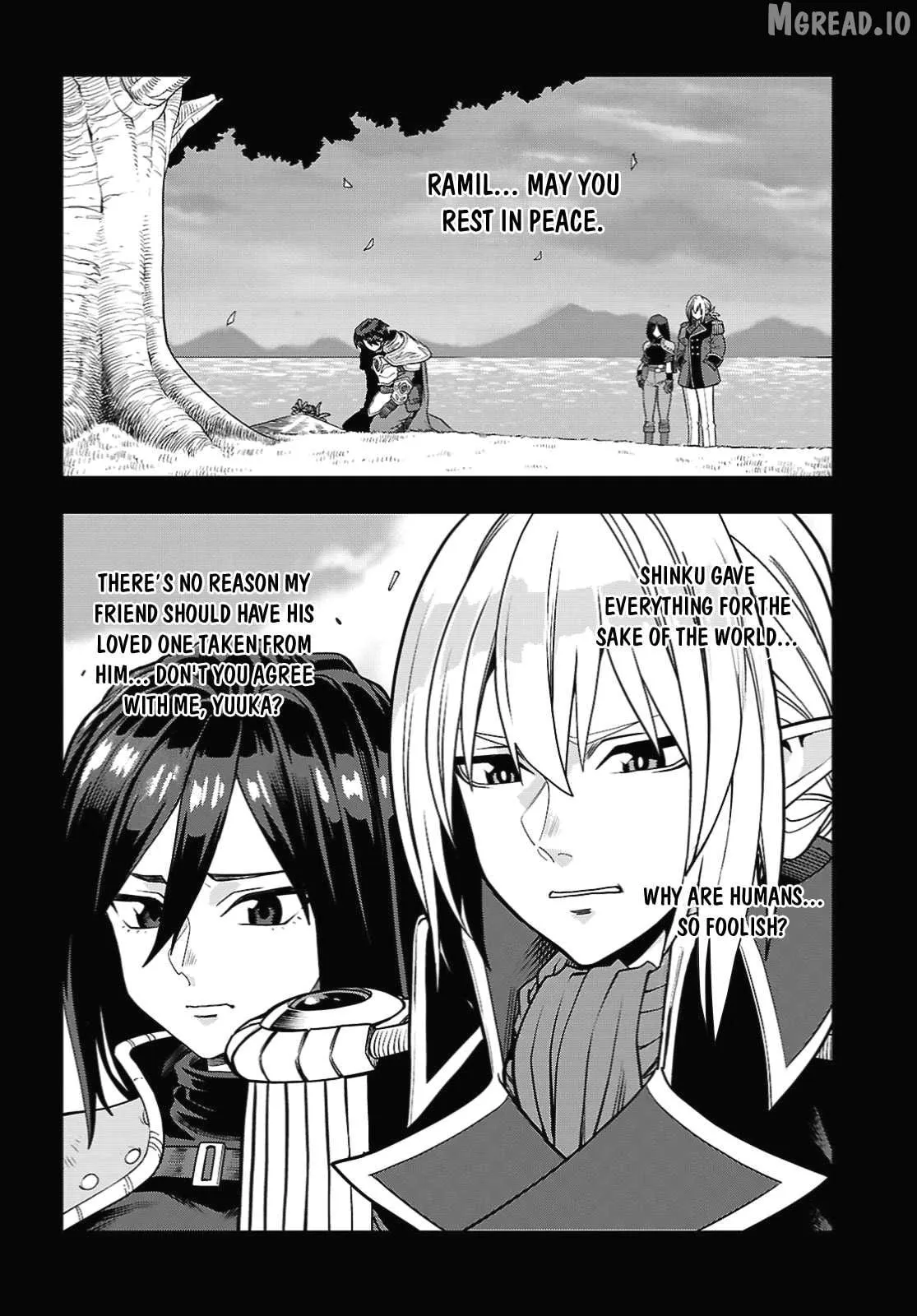 Konjiki no Word Master - Yuusha Yonin ni Makikomareta Unique Cheat Chapter 129 page 13 - 