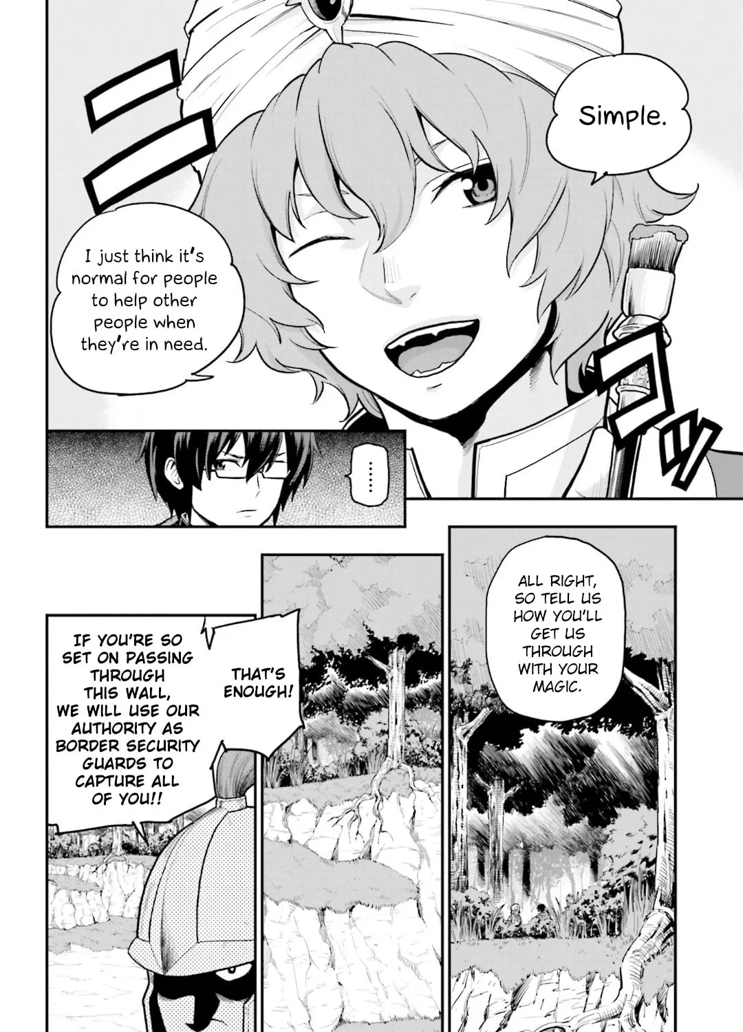 Konjiki no Word Master - Yuusha Yonin ni Makikomareta Unique Cheat Chapter 18 page 25 - 