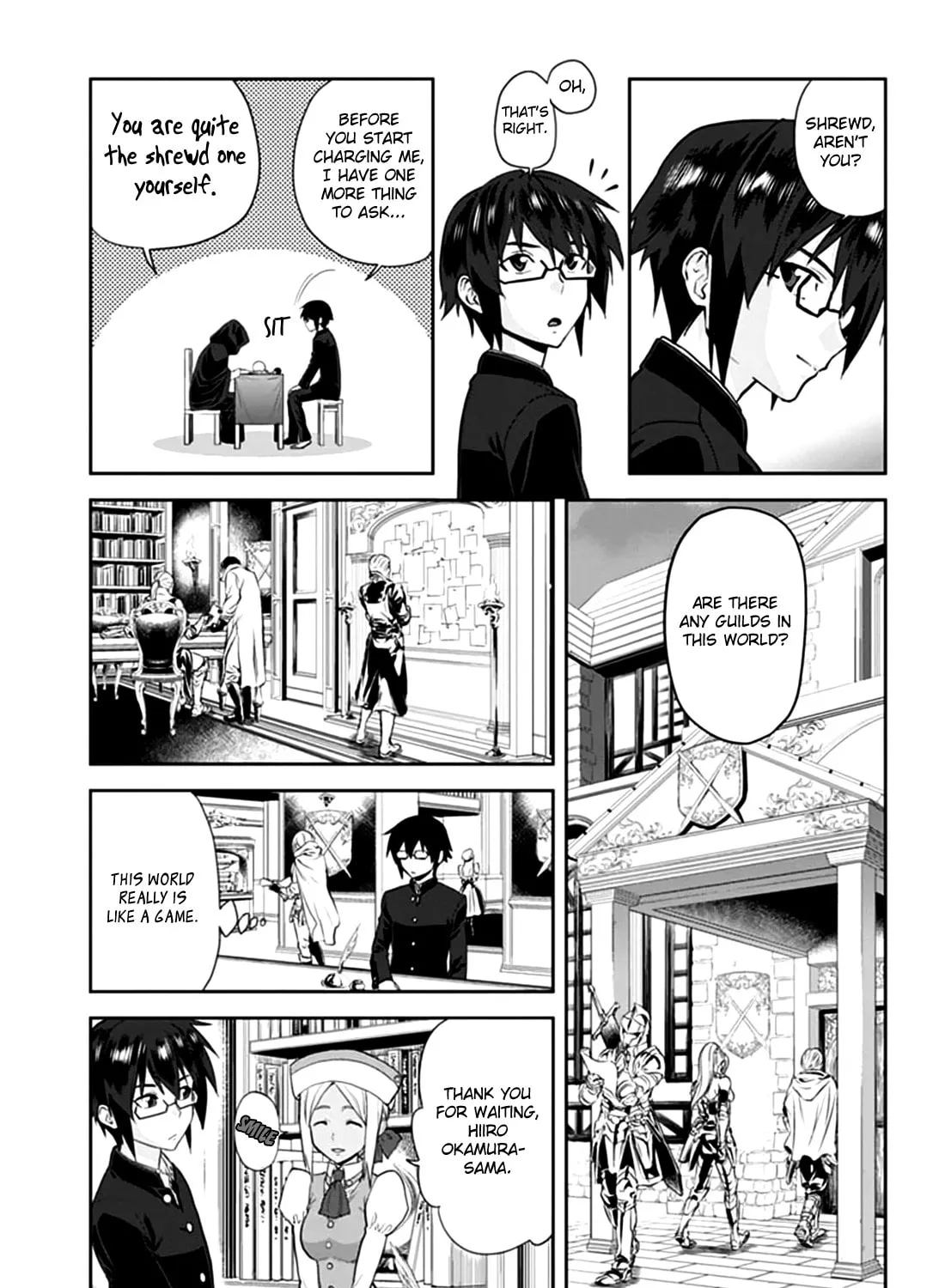 Konjiki no Word Master - Yuusha Yonin ni Makikomareta Unique Cheat Chapter 2 page 13 - 
