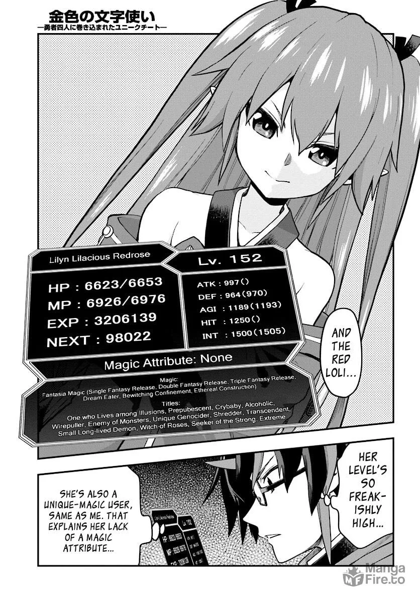 Konjiki no Word Master - Yuusha Yonin ni Makikomareta Unique Cheat Chapter 40 page 21 - 