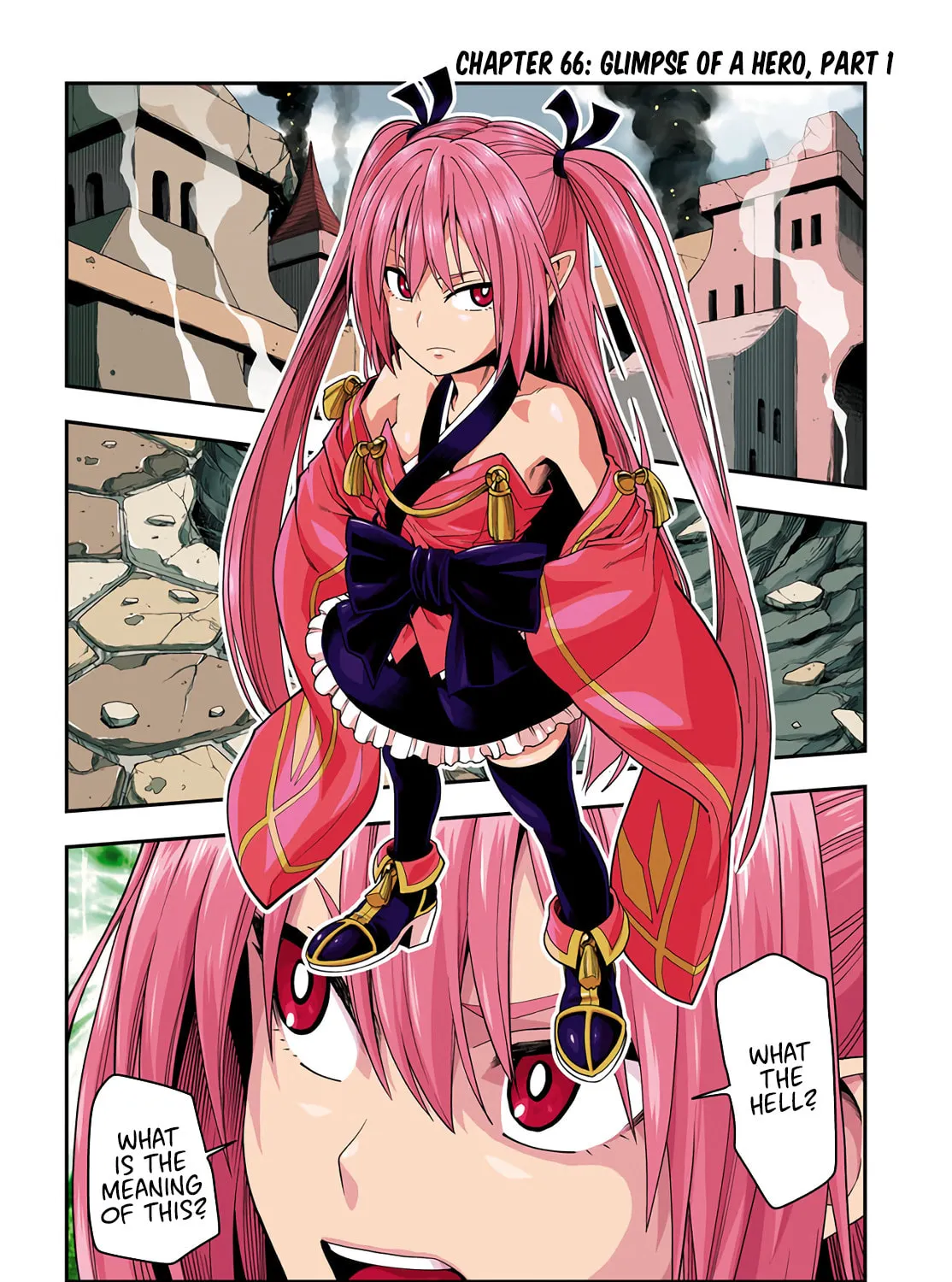 Konjiki no Word Master - Yuusha Yonin ni Makikomareta Unique Cheat Chapter 66 page 3 - 
