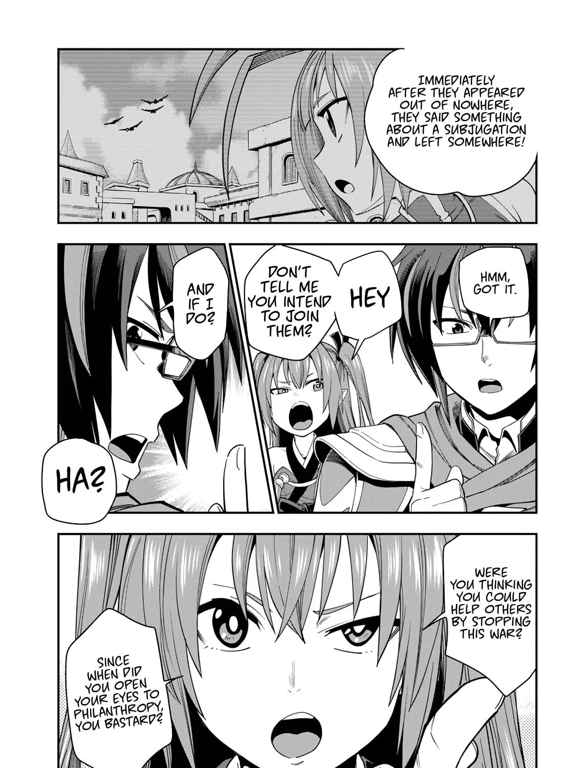 Konjiki no Word Master - Yuusha Yonin ni Makikomareta Unique Cheat Chapter 66 page 21 - 