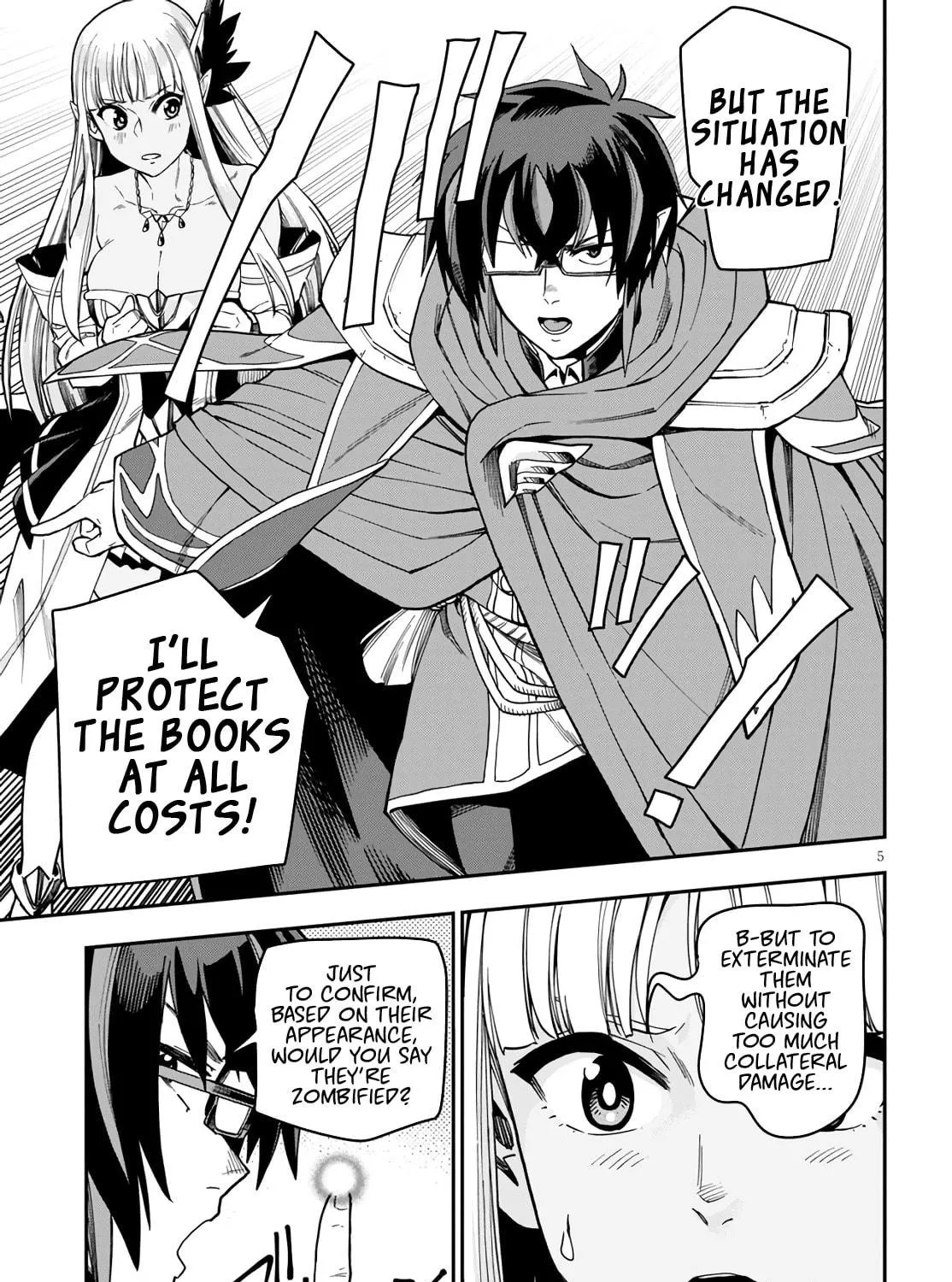 Konjiki no Word Master - Yuusha Yonin ni Makikomareta Unique Cheat Chapter 69 page 9 - 