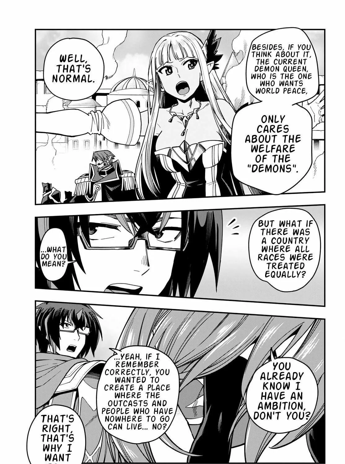 Konjiki no Word Master - Yuusha Yonin ni Makikomareta Unique Cheat Chapter 70 page 53 - 