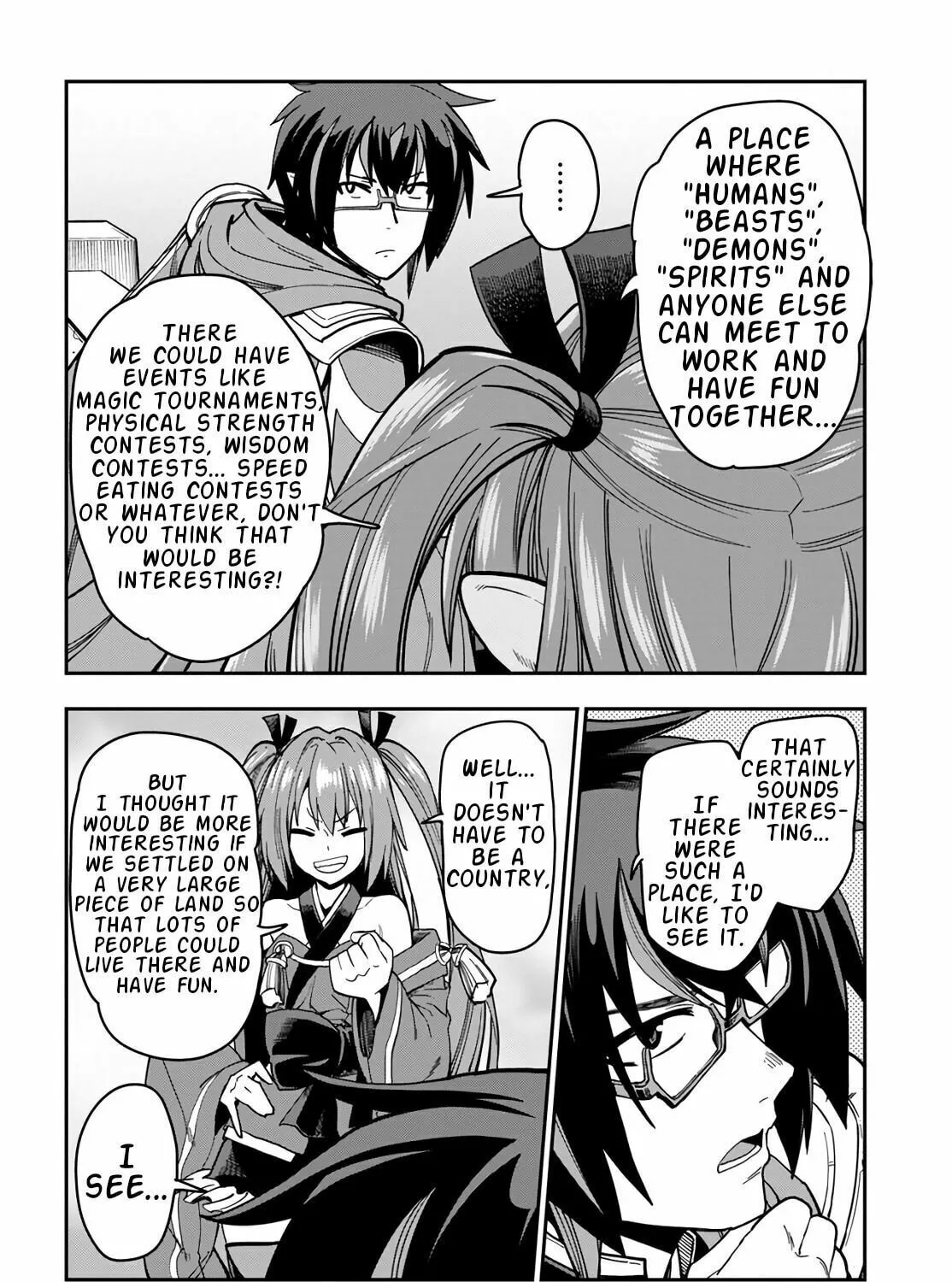 Konjiki no Word Master - Yuusha Yonin ni Makikomareta Unique Cheat Chapter 70 page 57 - 
