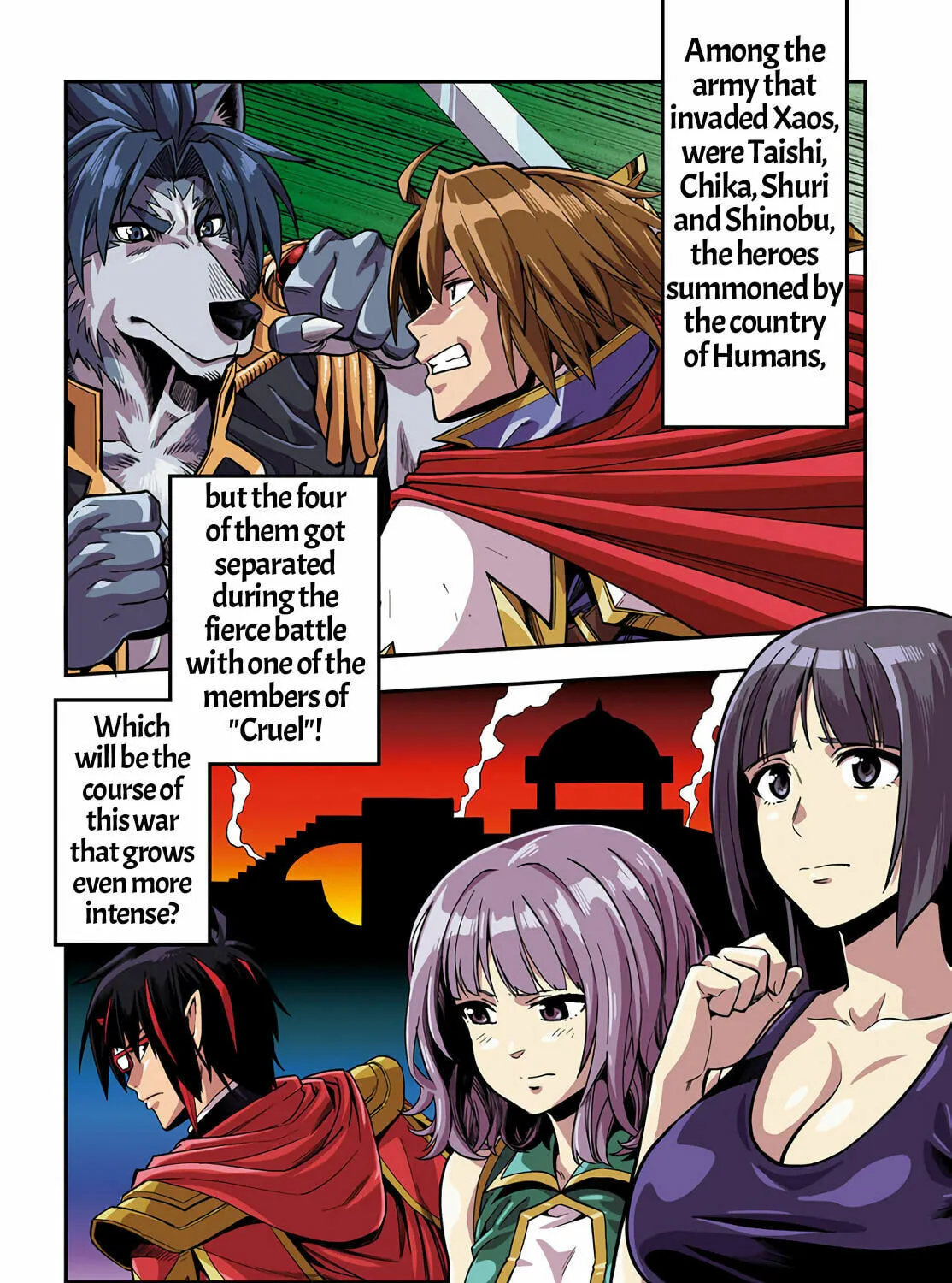 Konjiki no Word Master - Yuusha Yonin ni Makikomareta Unique Cheat Chapter 71 page 3 - 
