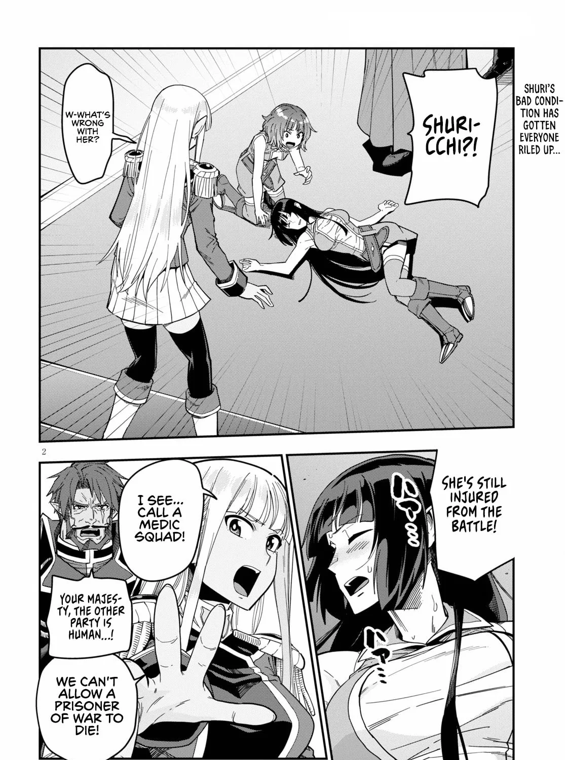 Konjiki no Word Master - Yuusha Yonin ni Makikomareta Unique Cheat Chapter 73 page 5 - 
