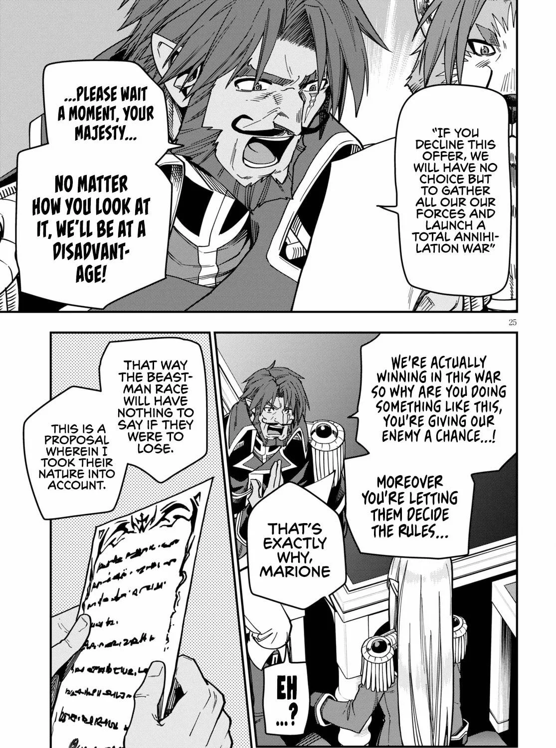 Konjiki no Word Master - Yuusha Yonin ni Makikomareta Unique Cheat Chapter 75 page 51 - 
