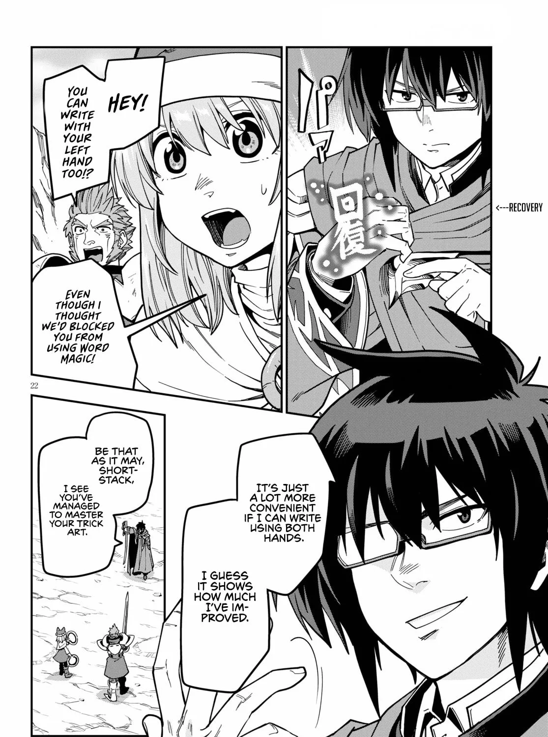 Konjiki no Word Master - Yuusha Yonin ni Makikomareta Unique Cheat Chapter 81 page 49 - 