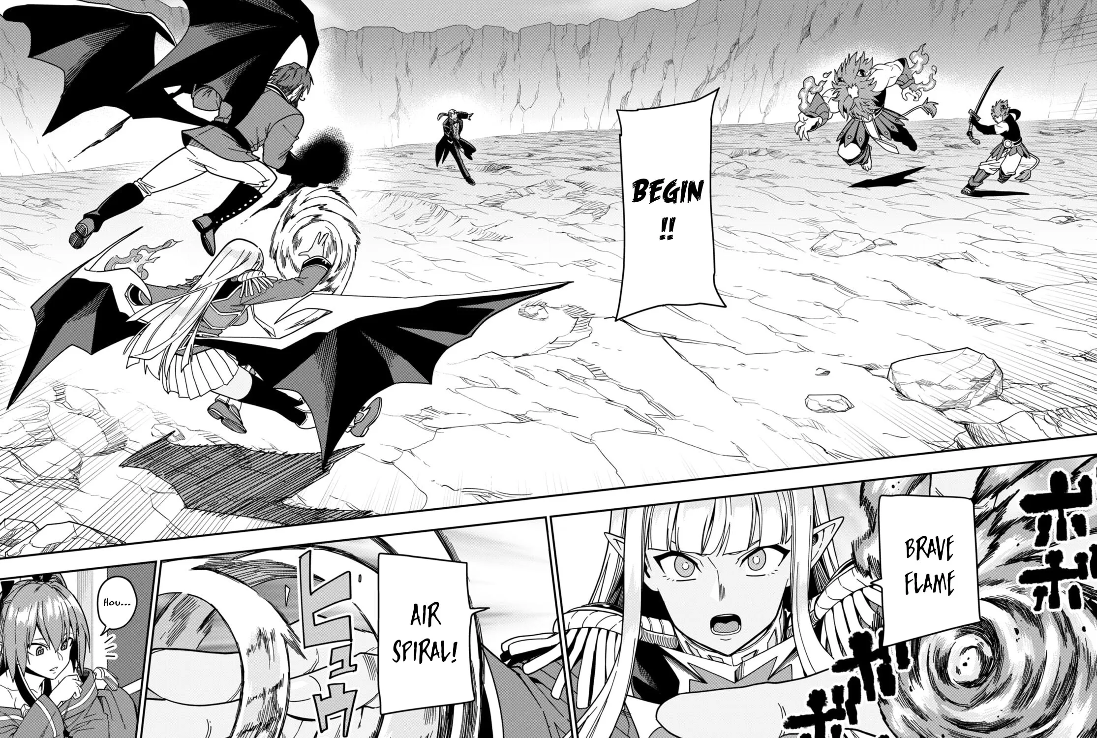 Konjiki no Word Master - Yuusha Yonin ni Makikomareta Unique Cheat Chapter 89 page 25 - 