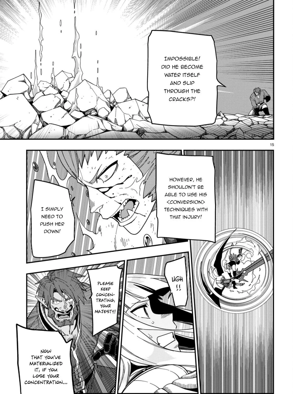 Konjiki no Word Master - Yuusha Yonin ni Makikomareta Unique Cheat Chapter 90 page 29 - 