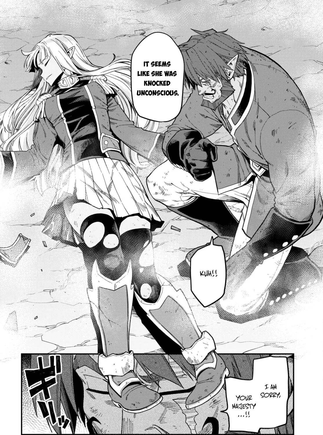 Konjiki no Word Master - Yuusha Yonin ni Makikomareta Unique Cheat Chapter 90 page 37 - 