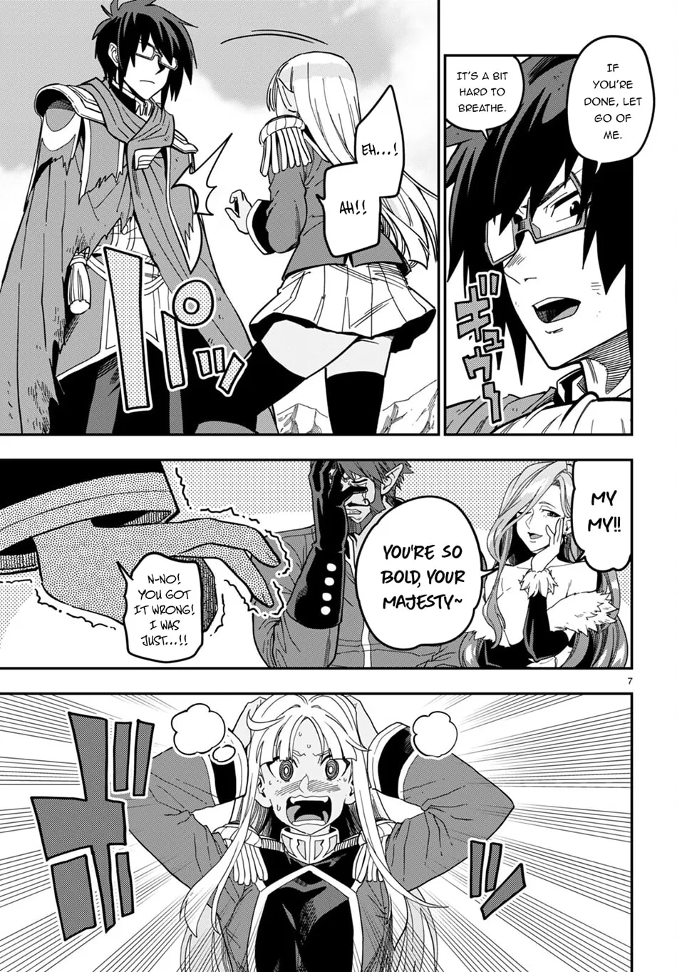 Konjiki no Word Master - Yuusha Yonin ni Makikomareta Unique Cheat Chapter 95 page 8 - 