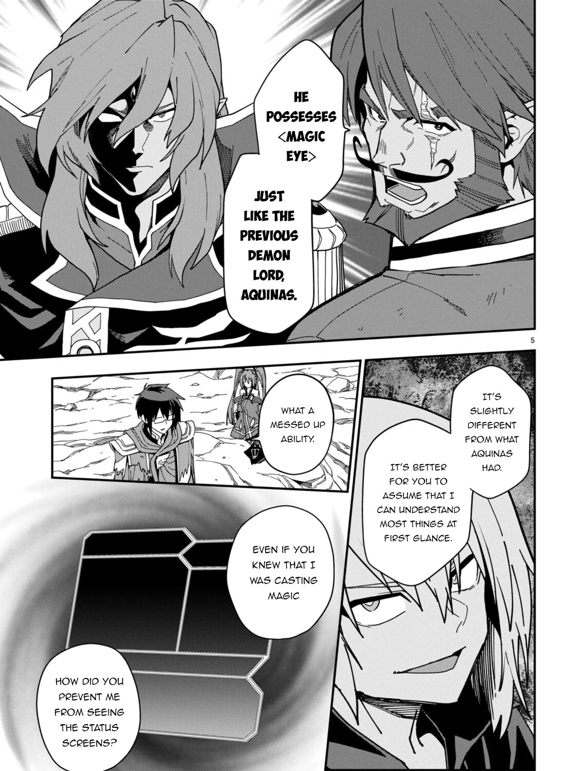 Konjiki no Word Master - Yuusha Yonin ni Makikomareta Unique Cheat Chapter 96 page 15 - 
