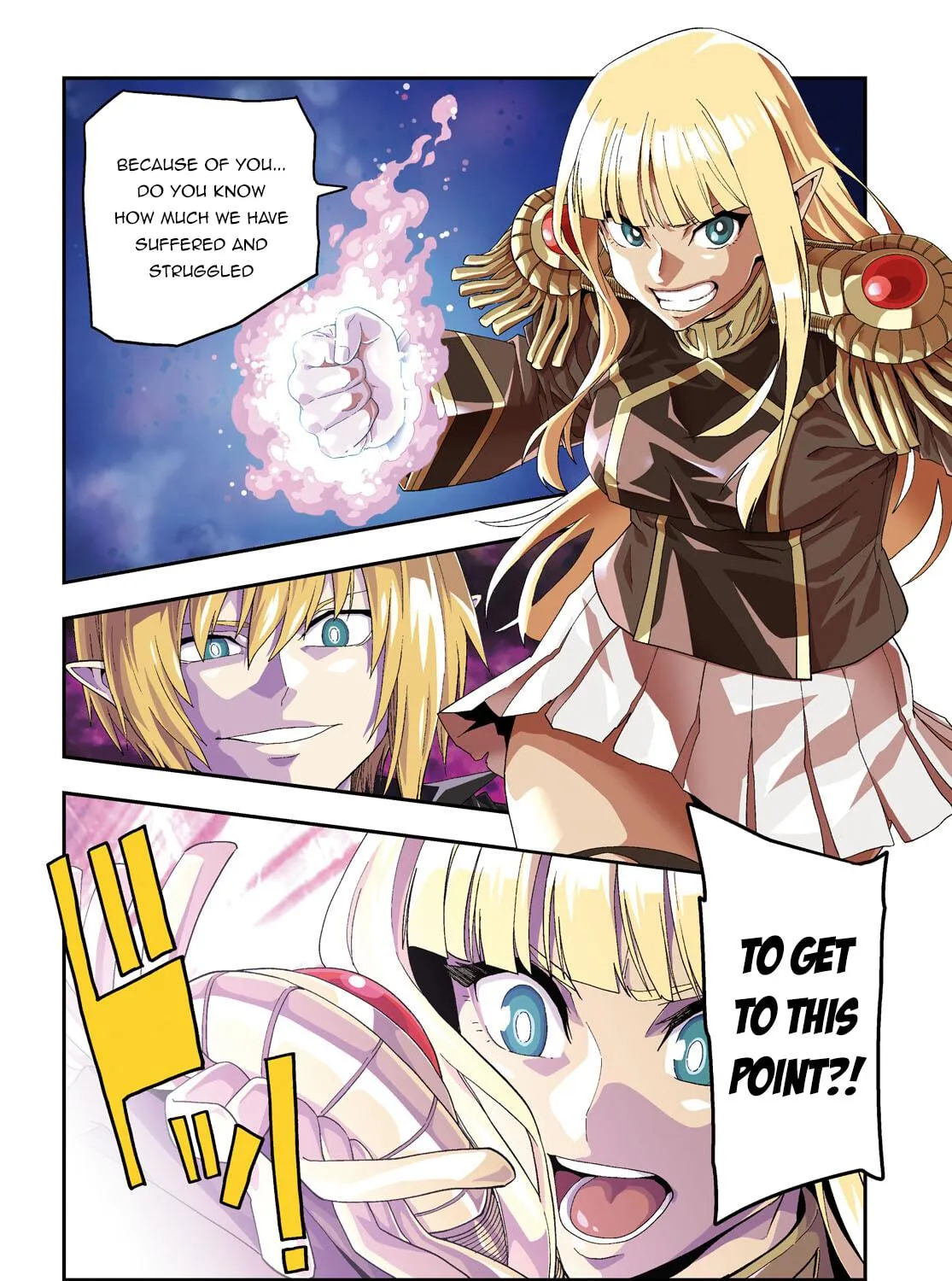 Konjiki no Word Master - Yuusha Yonin ni Makikomareta Unique Cheat Chapter 96 page 5 - 