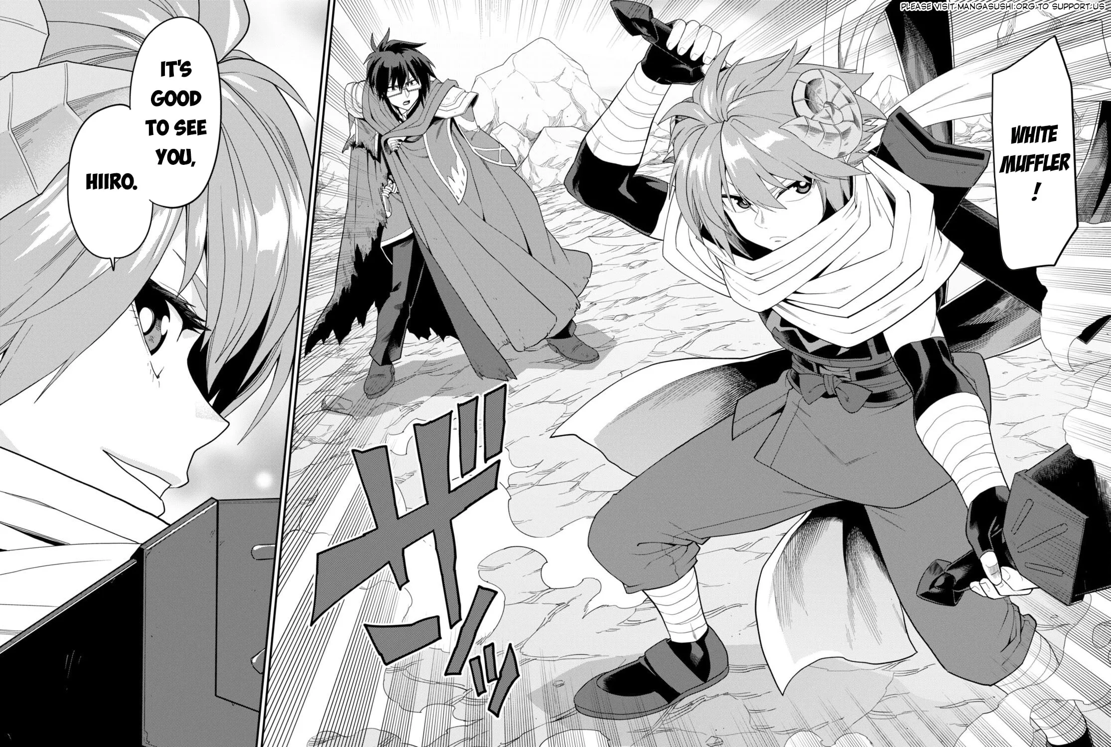 Konjiki no Word Master - Yuusha Yonin ni Makikomareta Unique Cheat Chapter 96 page 41 - 