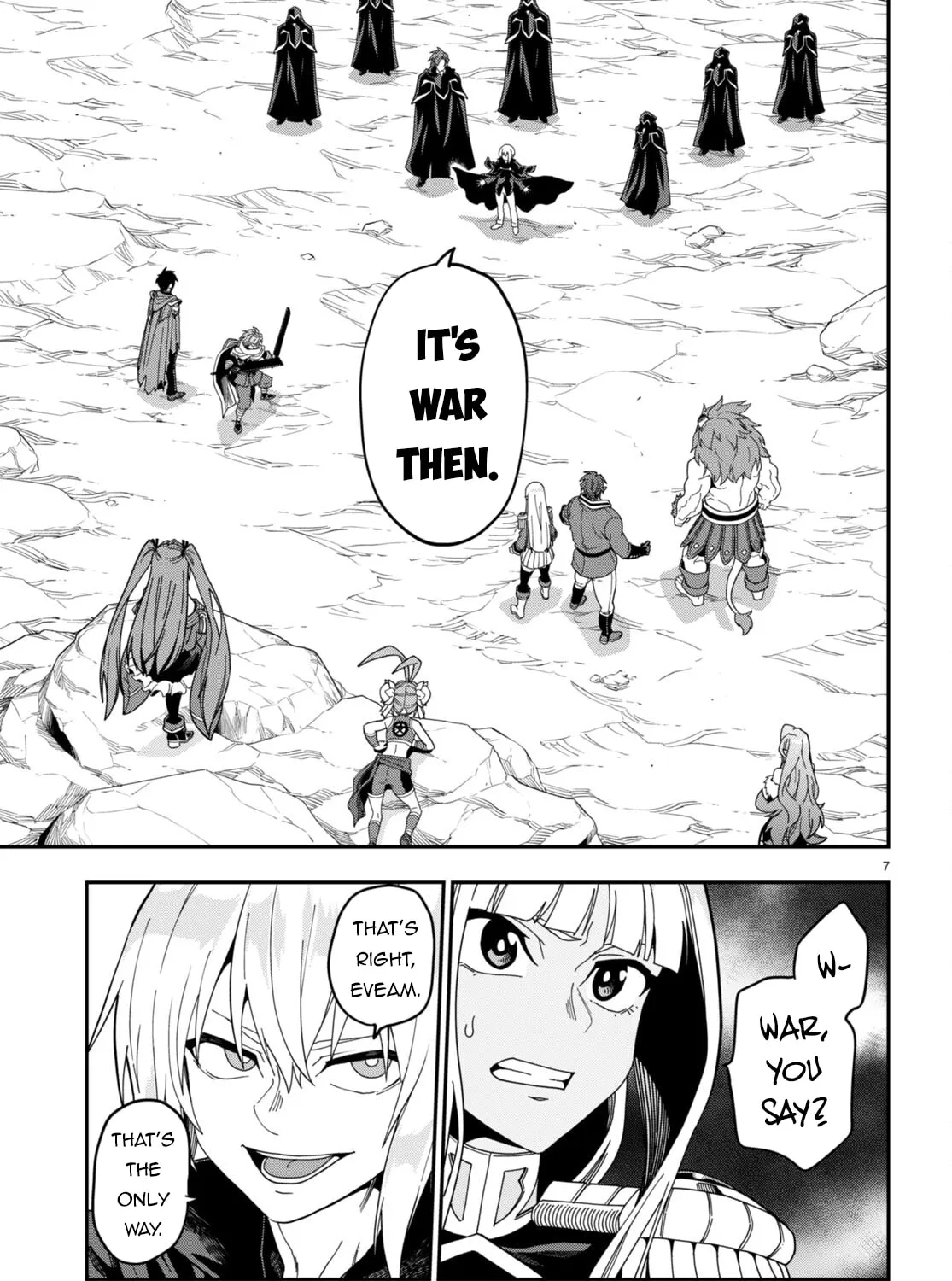 Konjiki no Word Master - Yuusha Yonin ni Makikomareta Unique Cheat Chapter 97 page 13 - 