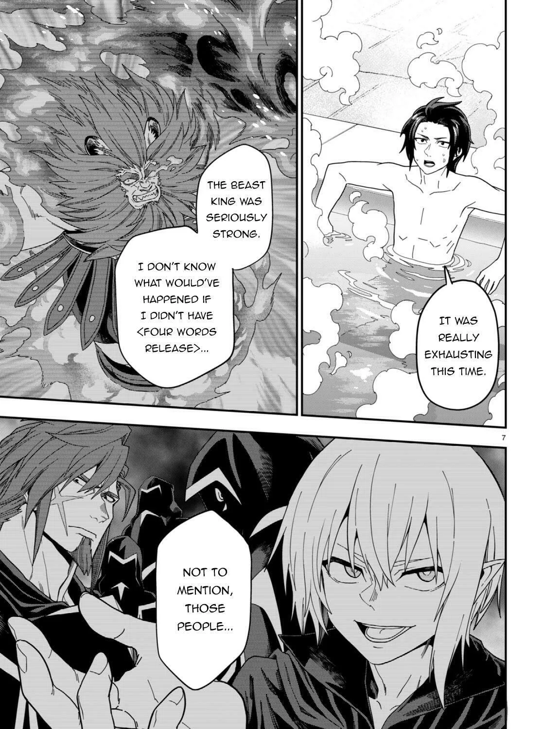 Konjiki no Word Master - Yuusha Yonin ni Makikomareta Unique Cheat Chapter 98 page 13 - 