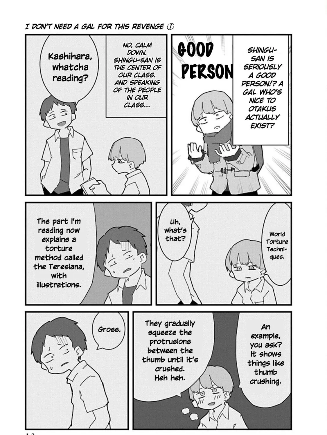 Kono Fukushuu ni Gal wa Iranai Chapter 1 page 29 - 