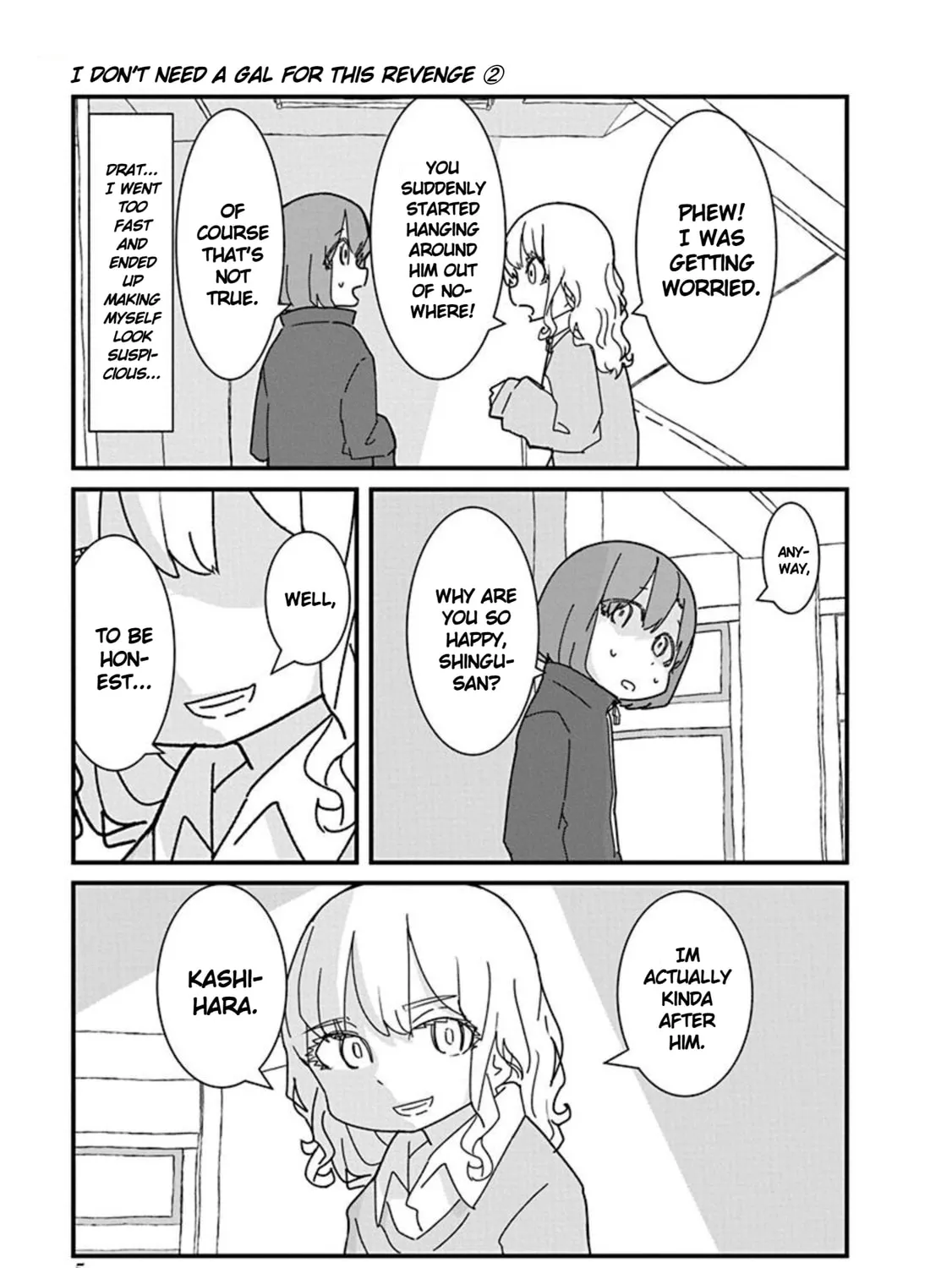 Kono Fukushuu ni Gal wa Iranai Chapter 12 page 13 - 