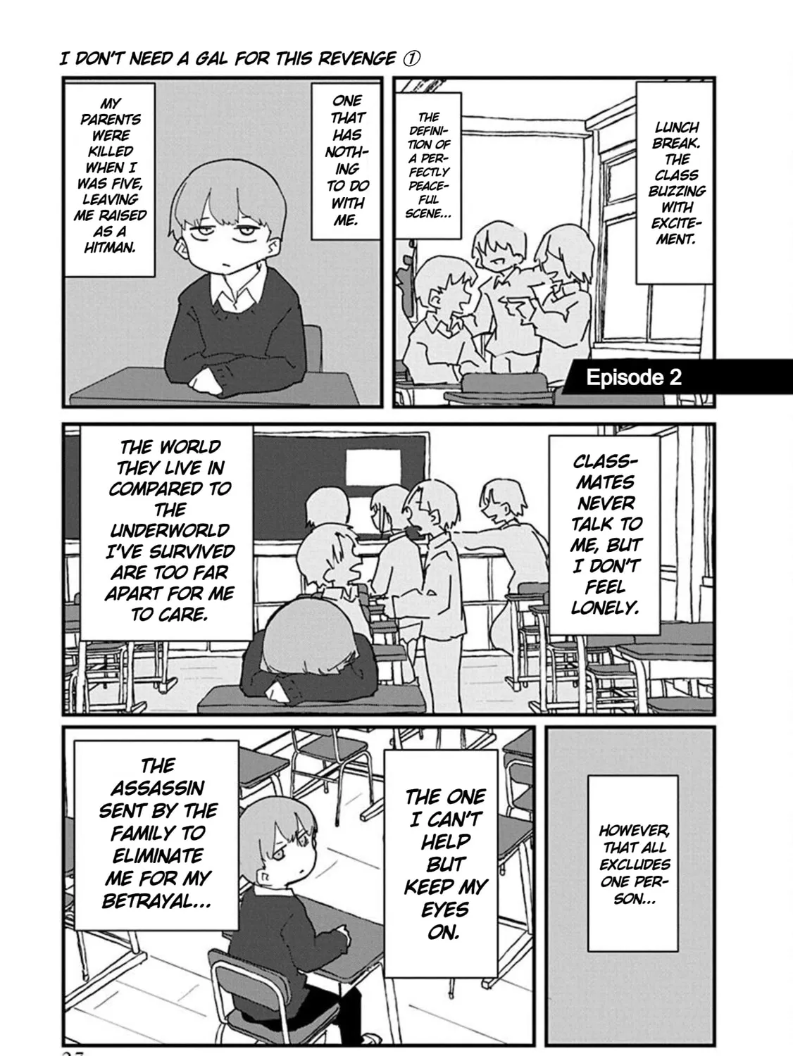 Kono Fukushuu ni Gal wa Iranai Chapter 2 page 1 - 