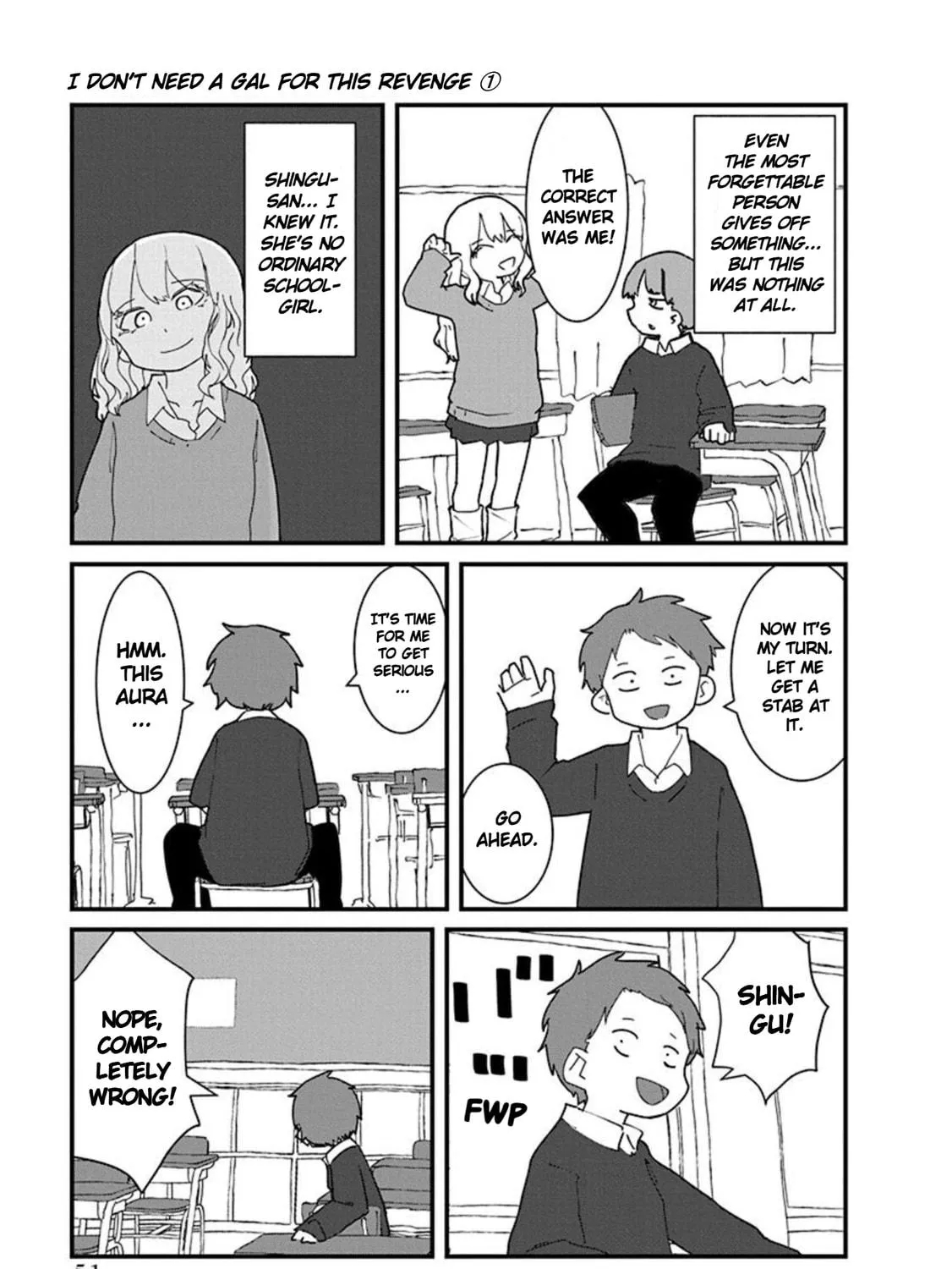 Kono Fukushuu ni Gal wa Iranai Chapter 3 page 17 - 