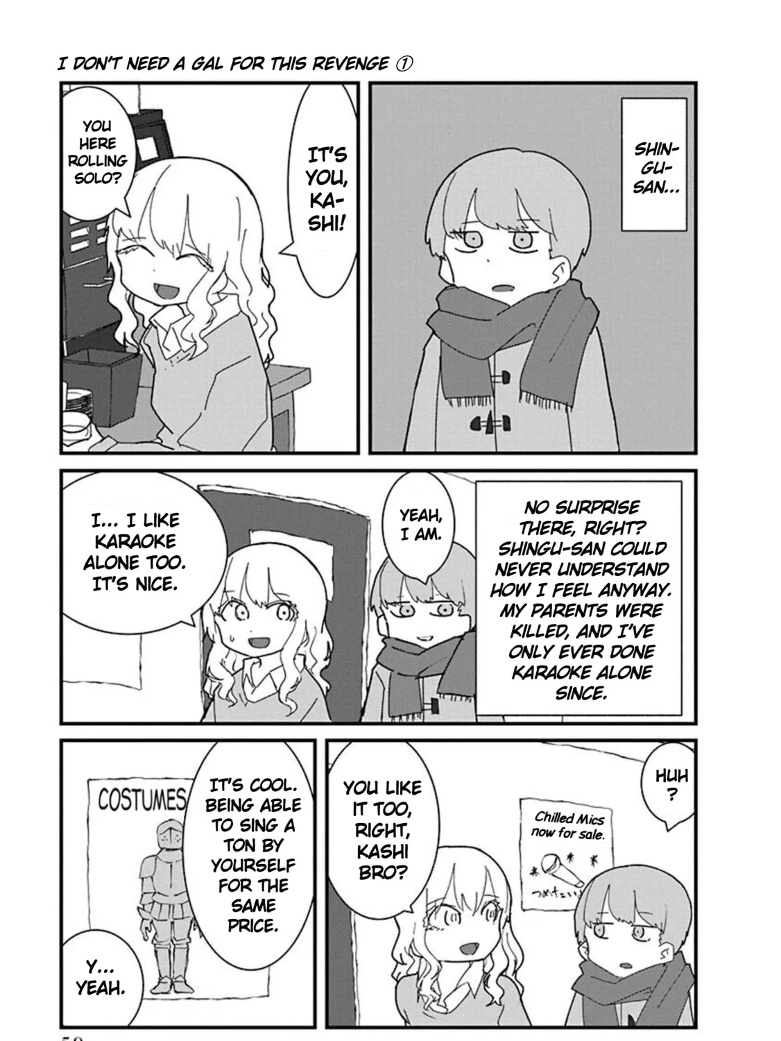 Kono Fukushuu ni Gal wa Iranai Chapter 4 page 9 - 