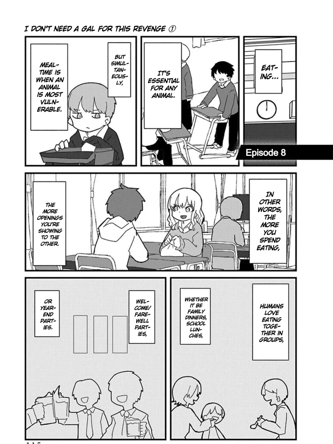 Kono Fukushuu ni Gal wa Iranai Chapter 8 page 1 - 