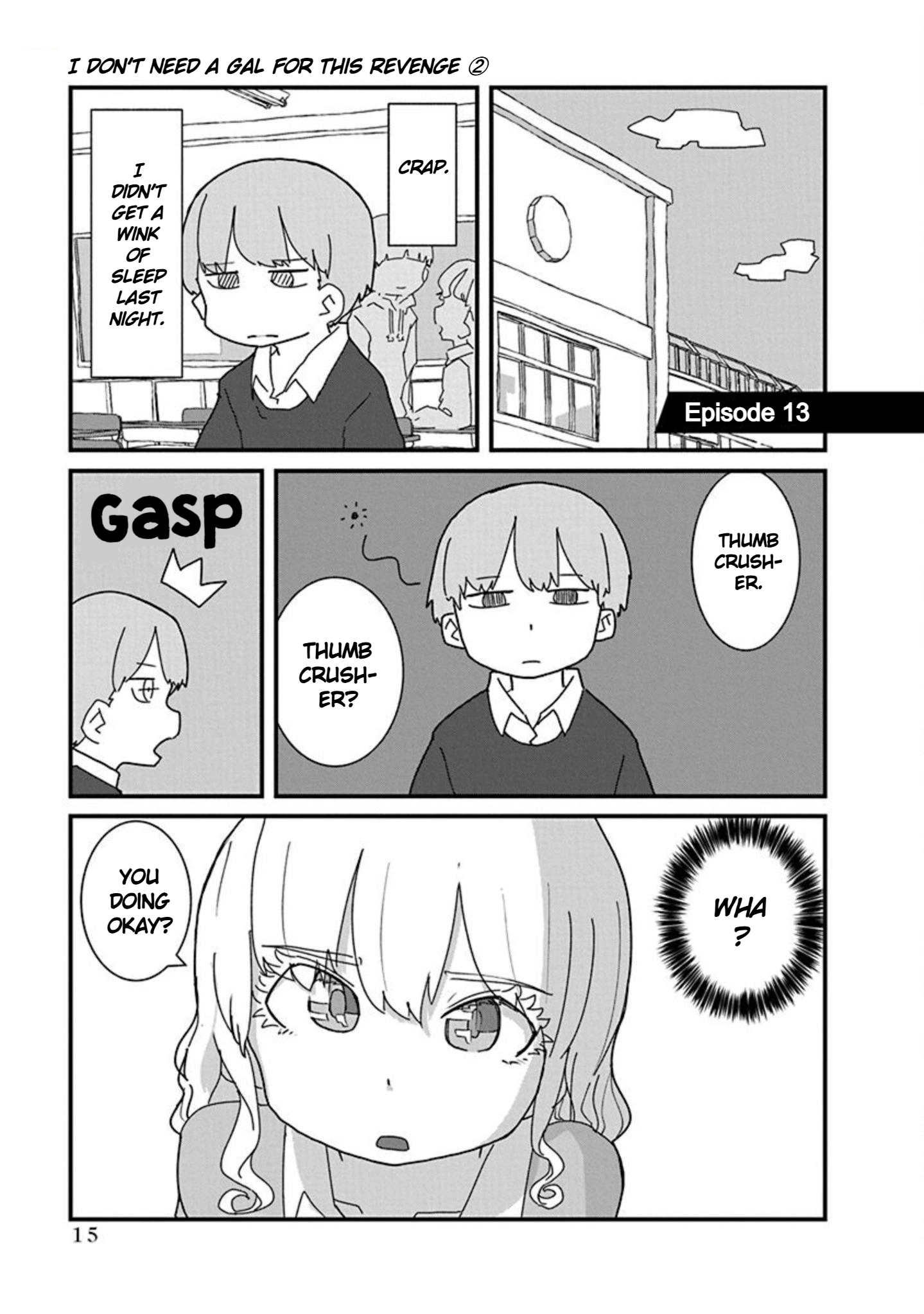 Kono Fukushuu ni Gyaru wa Iranai Chapter 13 page 1 - 