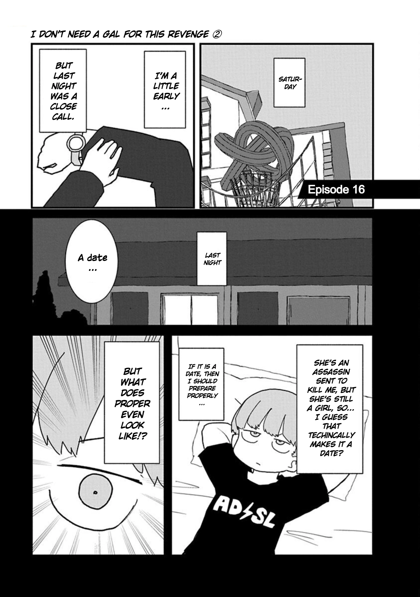 Kono Fukushuu ni Gyaru wa Iranai Chapter 16 page 1 - 