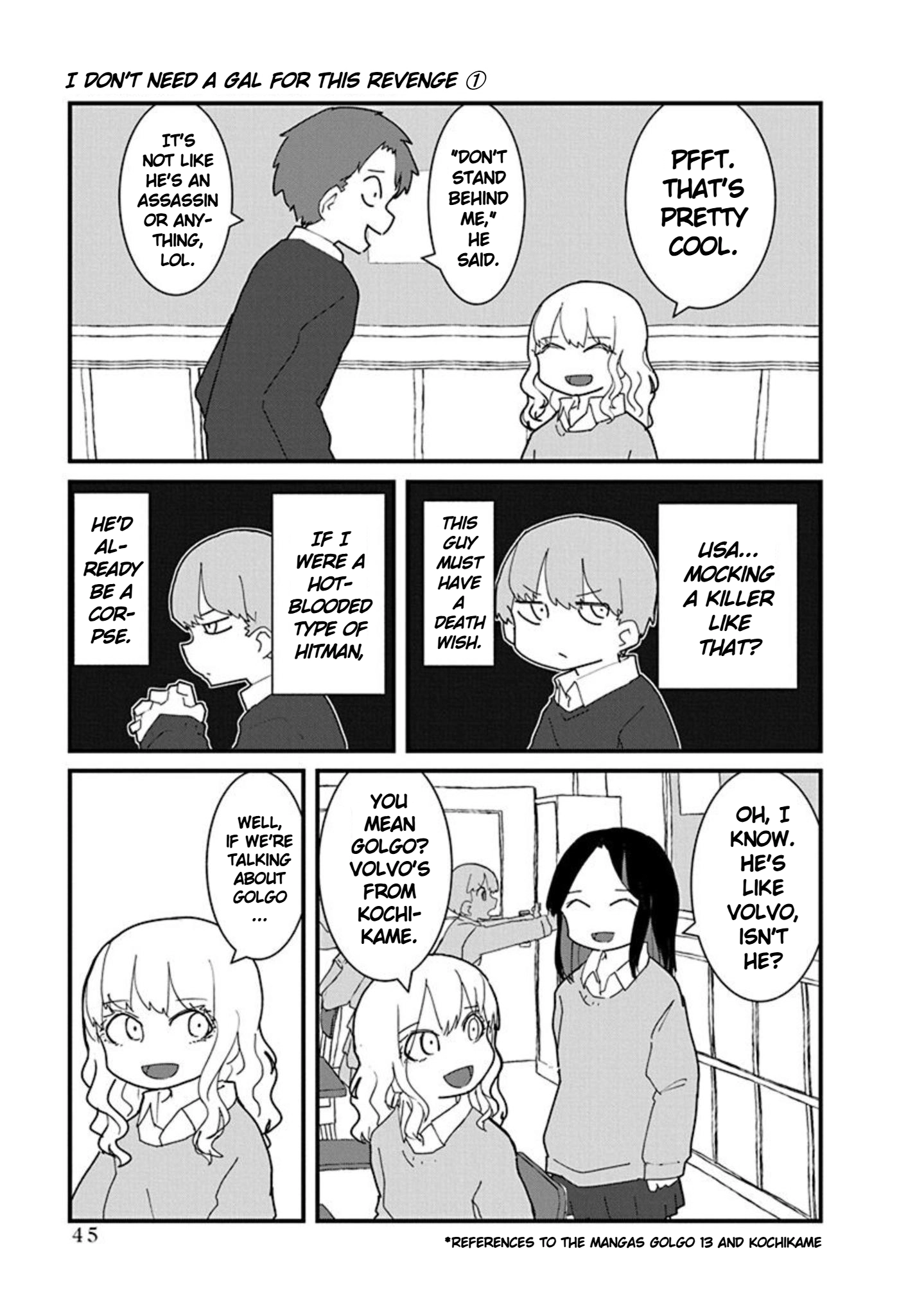 Kono Fukushuu ni Gyaru wa Iranai Chapter 3 page 3 - 