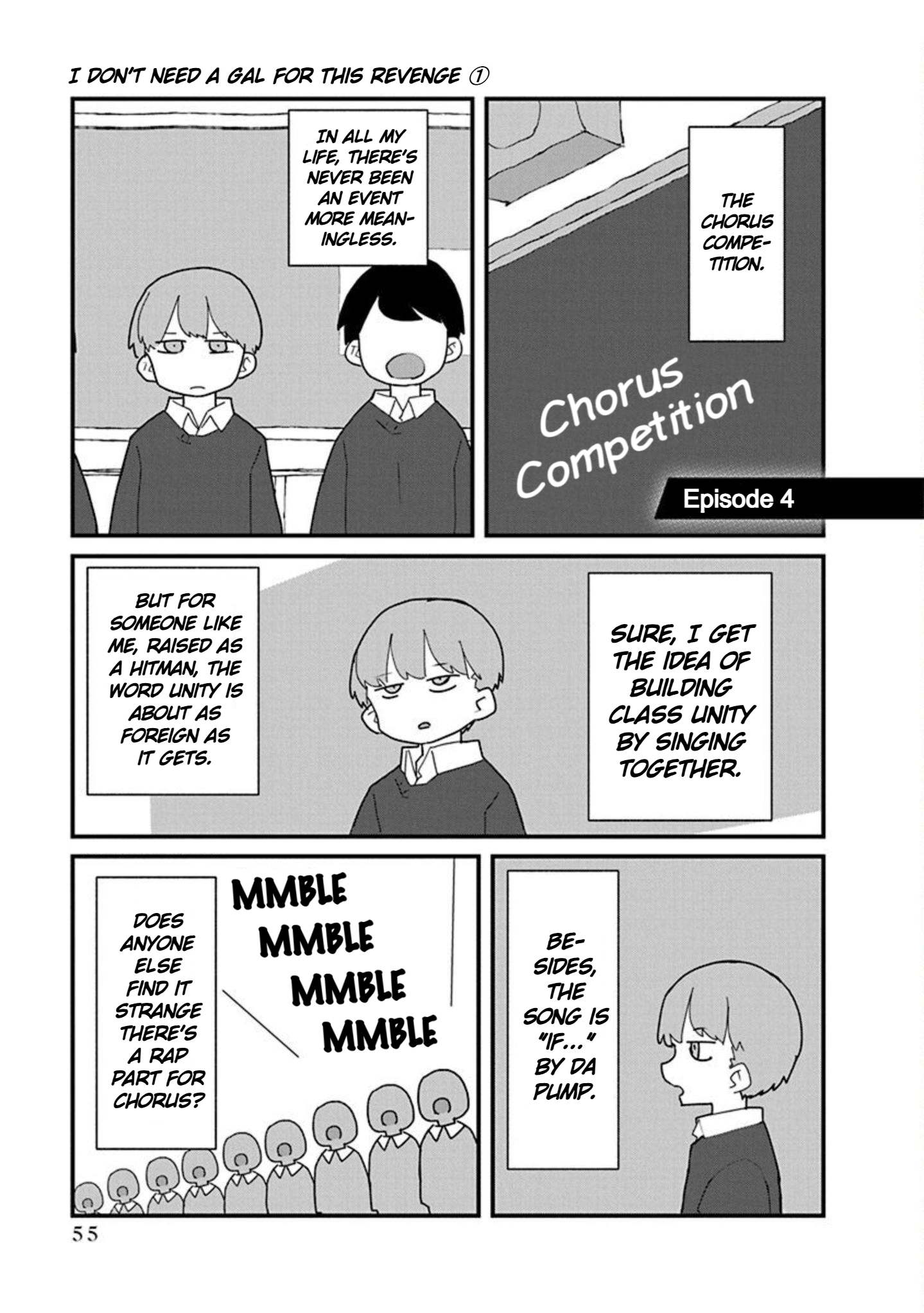 Kono Fukushuu ni Gyaru wa Iranai Chapter 4 page 1 - 