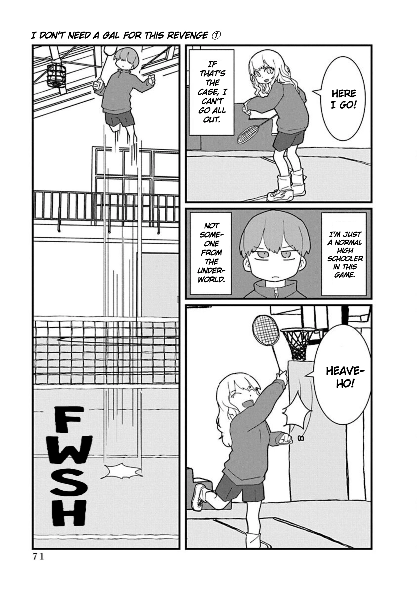 Kono Fukushuu ni Gyaru wa Iranai Chapter 5 page 3 - 