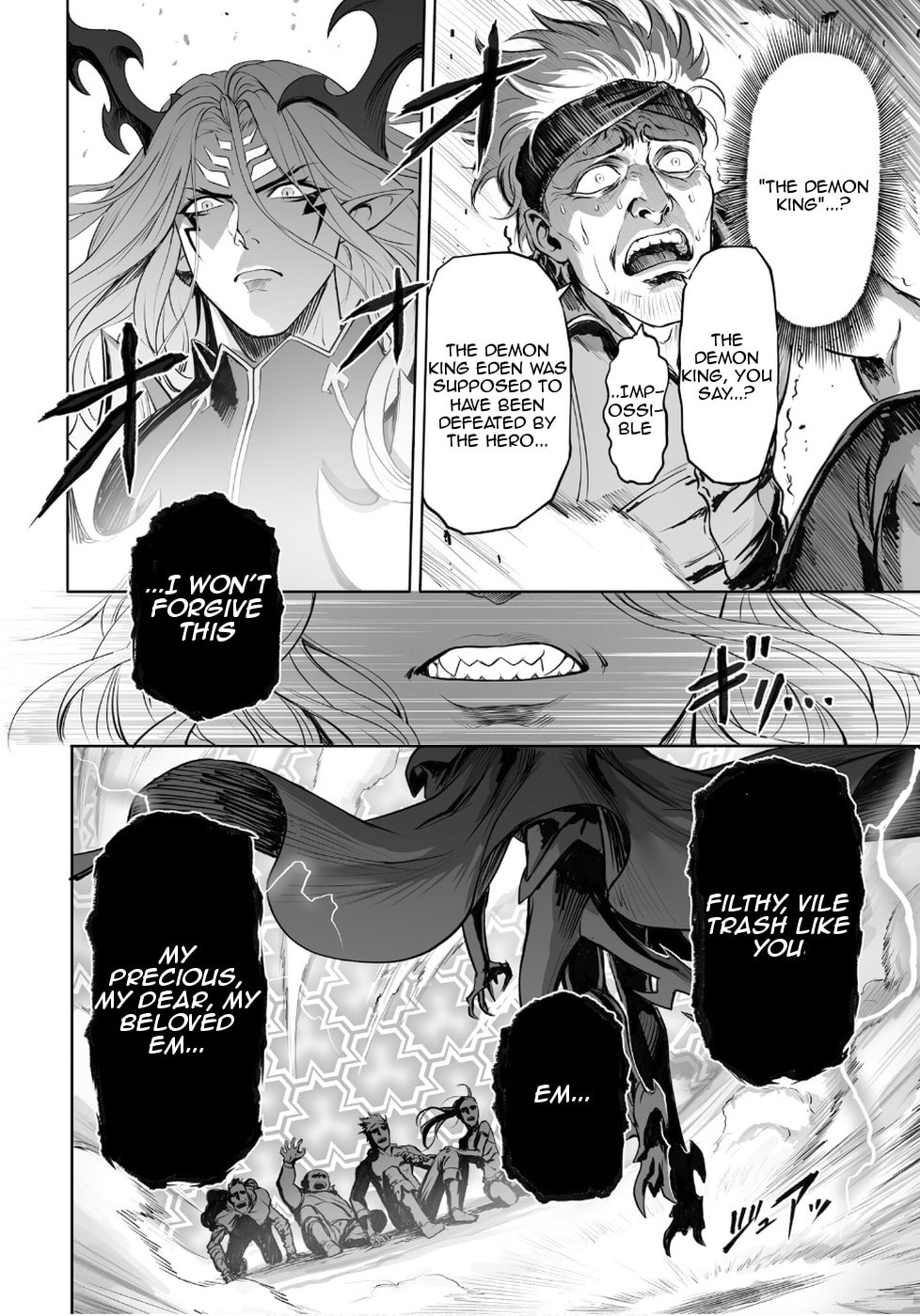 Kono Inu to Kitara Mago no Koto shika Kangaeteinai: Kensei Maou no Yarinokoshi Chapter 1 page 33 - 