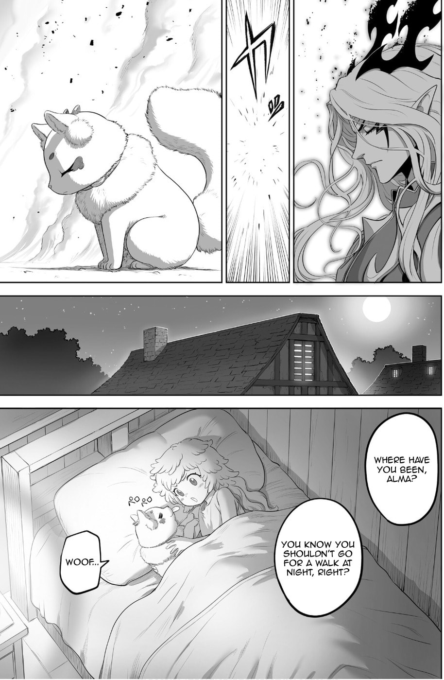 Kono Inu to Kitara Mago no Koto shika Kangaeteinai: Kensei Maou no Yarinokoshi Chapter 1 page 46 - 