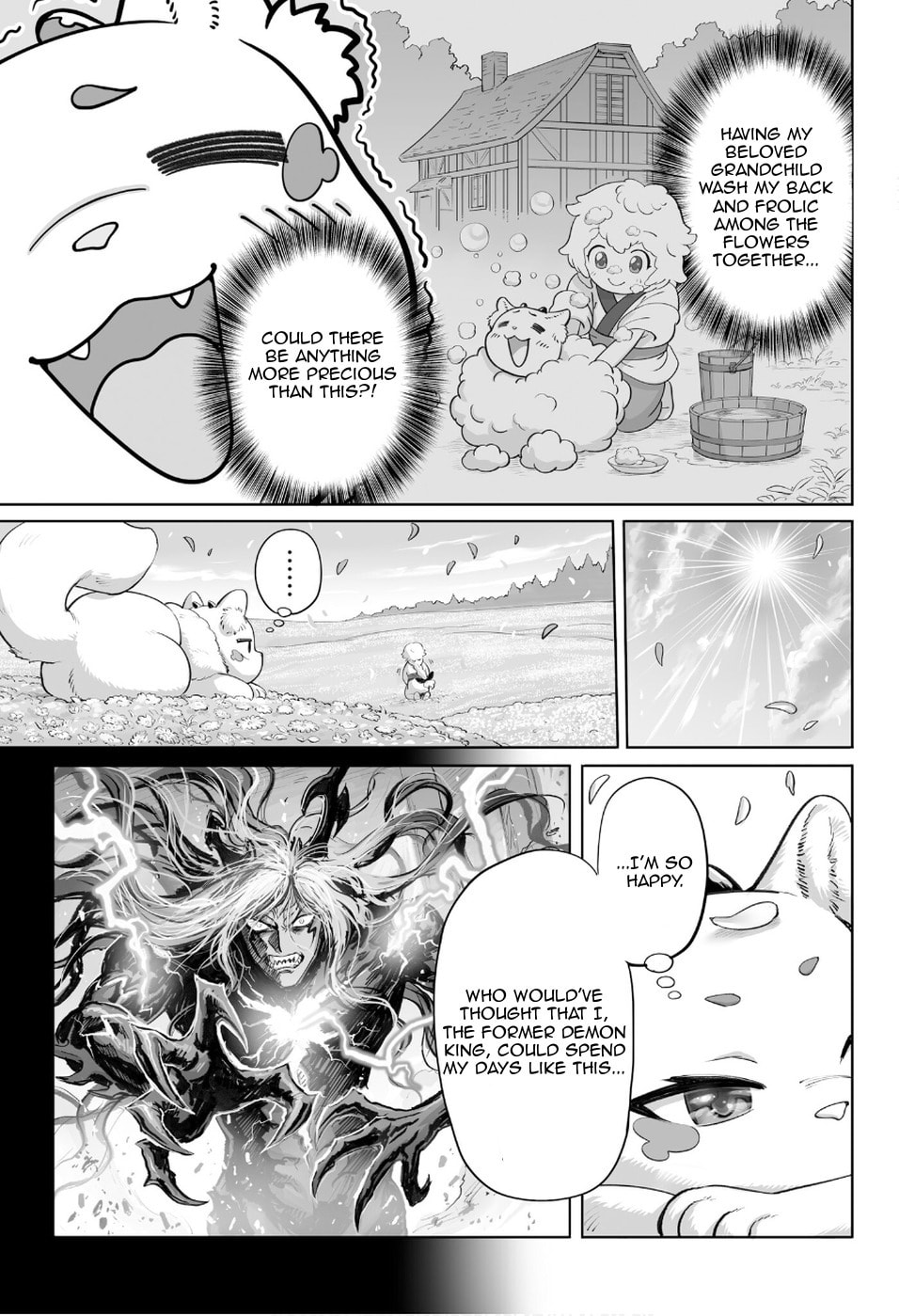 Kono Inu to Kitara Mago no Koto shika Kangaeteinai: Kensei Maou no Yarinokoshi Chapter 2 page 11 - 