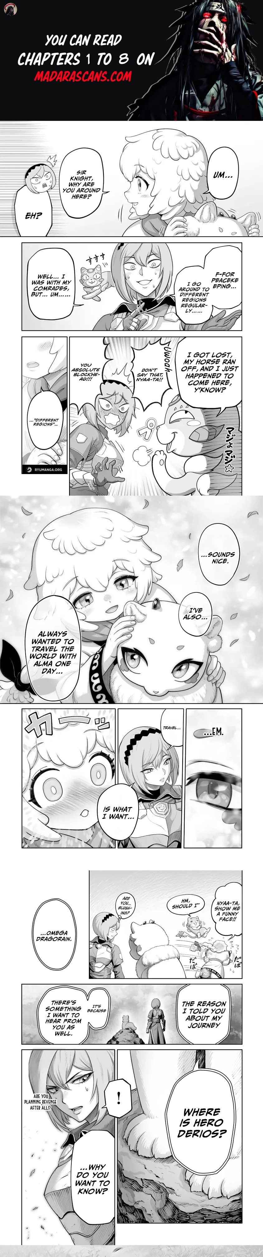Kono Inu to Kitara Mago no Koto shika Kangaeteinai: Kensei Maou no Yarinokoshi Chapter 3.2 page 1 - 