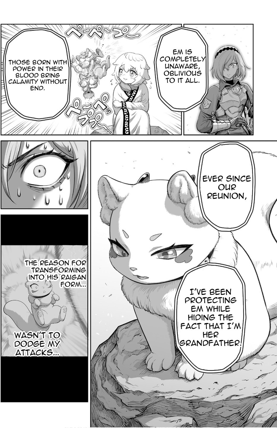 Kono Inu to Kitara Mago no Koto shika Kangaeteinai: Kensei Maou no Yarinokoshi Chapter 3 page 18 - 