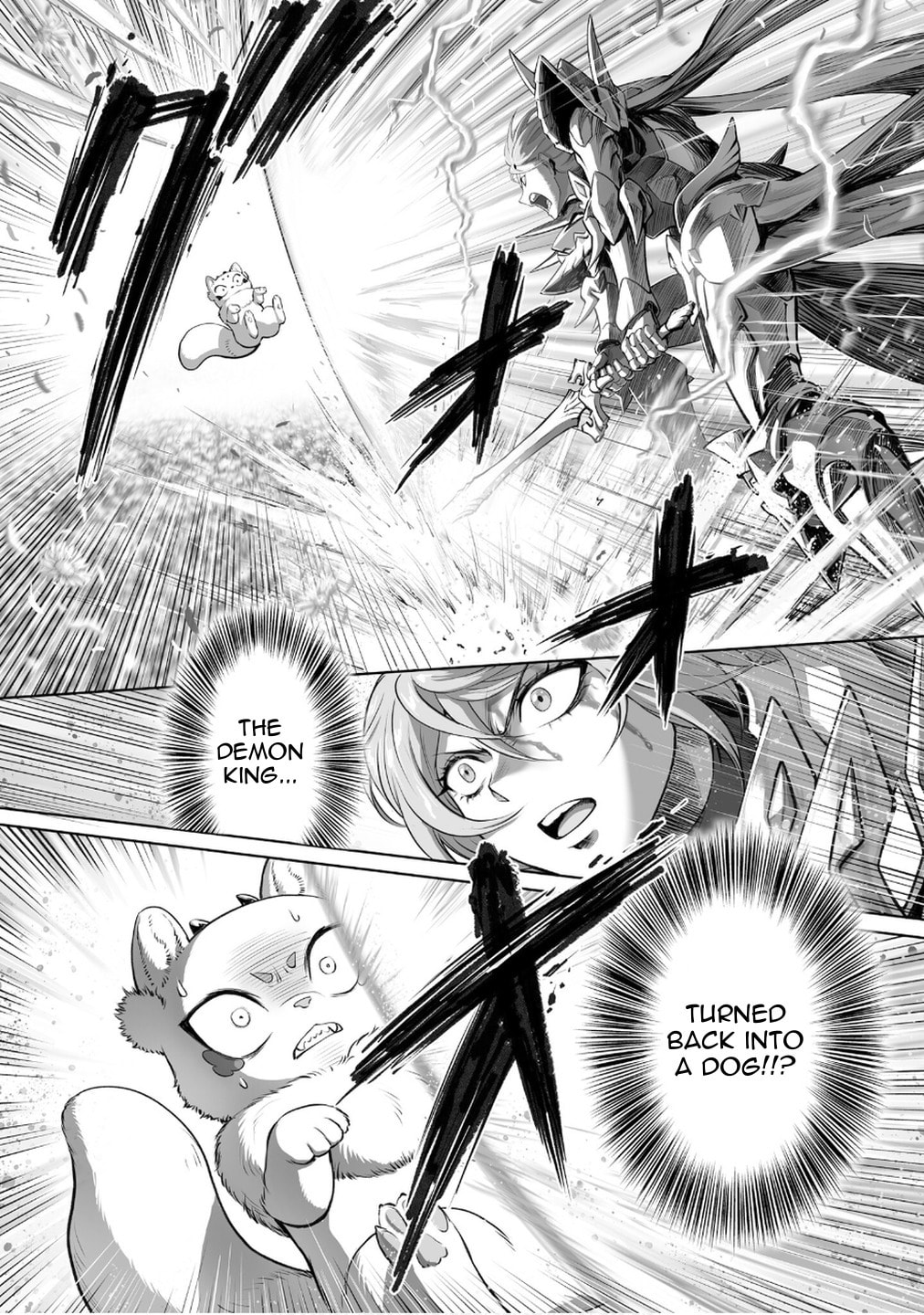 Kono Inu to Kitara Mago no Koto shika Kangaeteinai: Kensei Maou no Yarinokoshi Chapter 3 page 3 - 