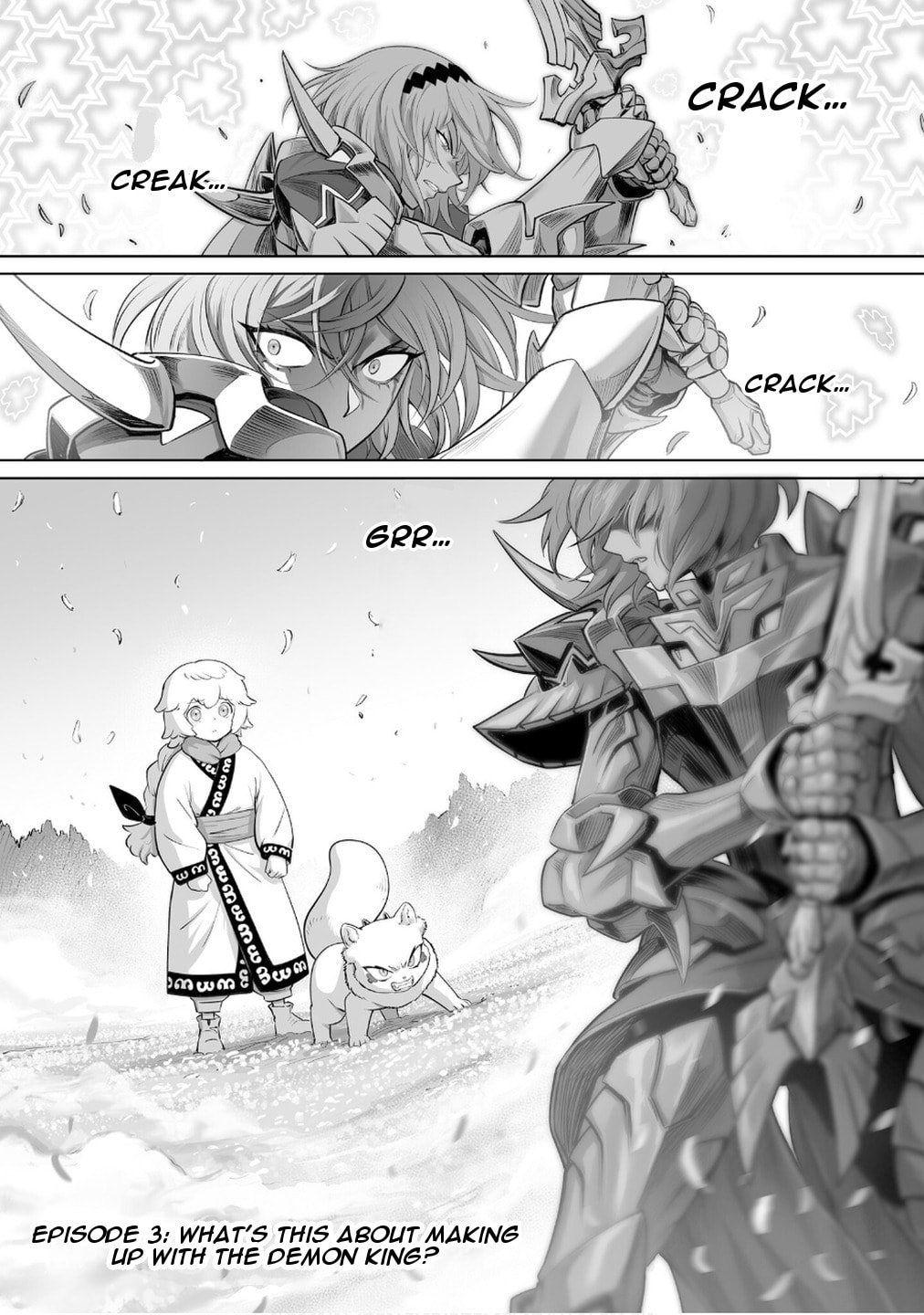 Kono Inu to Kitara Mago no Koto shika Kangaeteinai: Kensei Maou no Yarinokoshi Chapter 3 page 5 - 