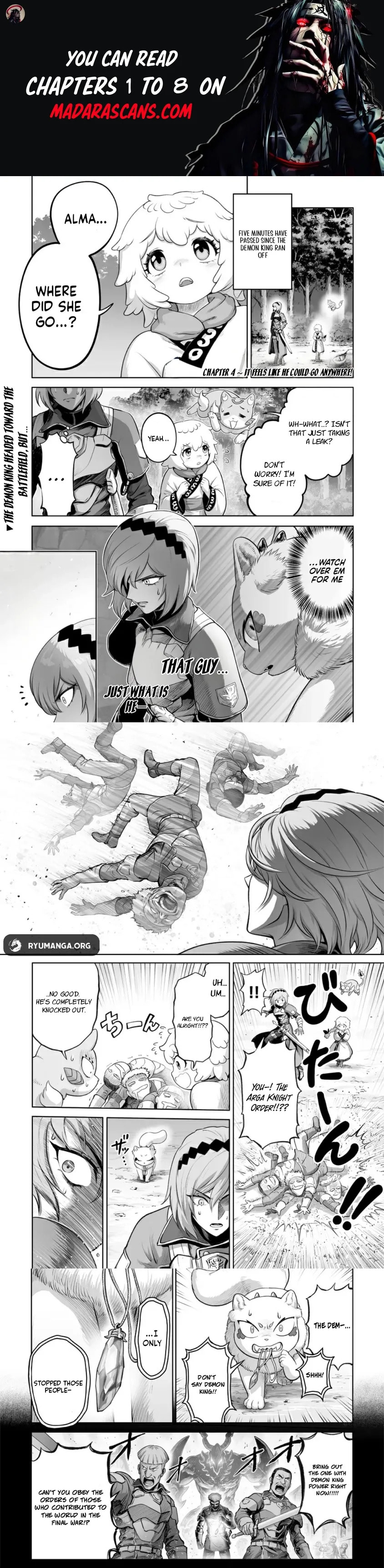 Kono Inu to Kitara Mago no Koto shika Kangaeteinai: Kensei Maou no Yarinokoshi Chapter 4.1 page 1 - 