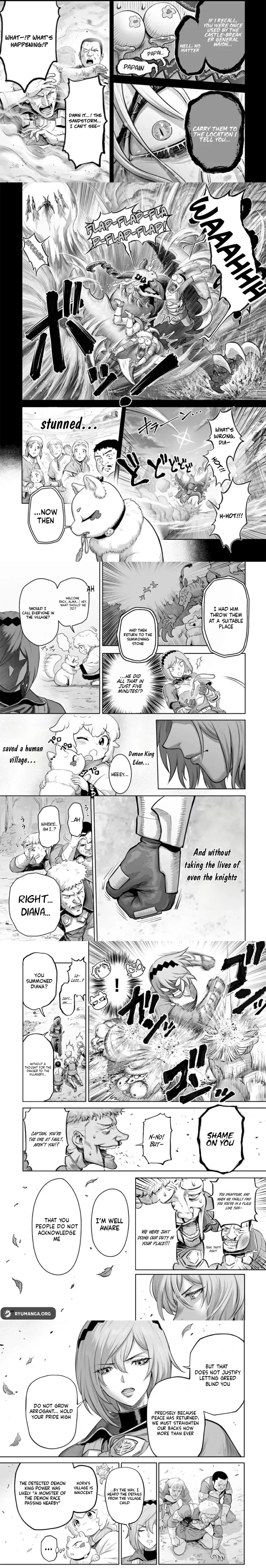 Kono Inu to Kitara Mago no Koto shika Kangaeteinai: Kensei Maou no Yarinokoshi Chapter 4.1 page 3 - 